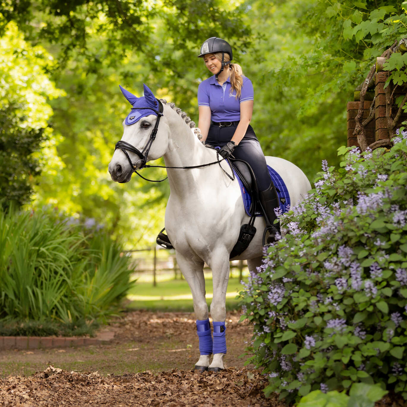LeMieux Matchy Outfit in Bluebell