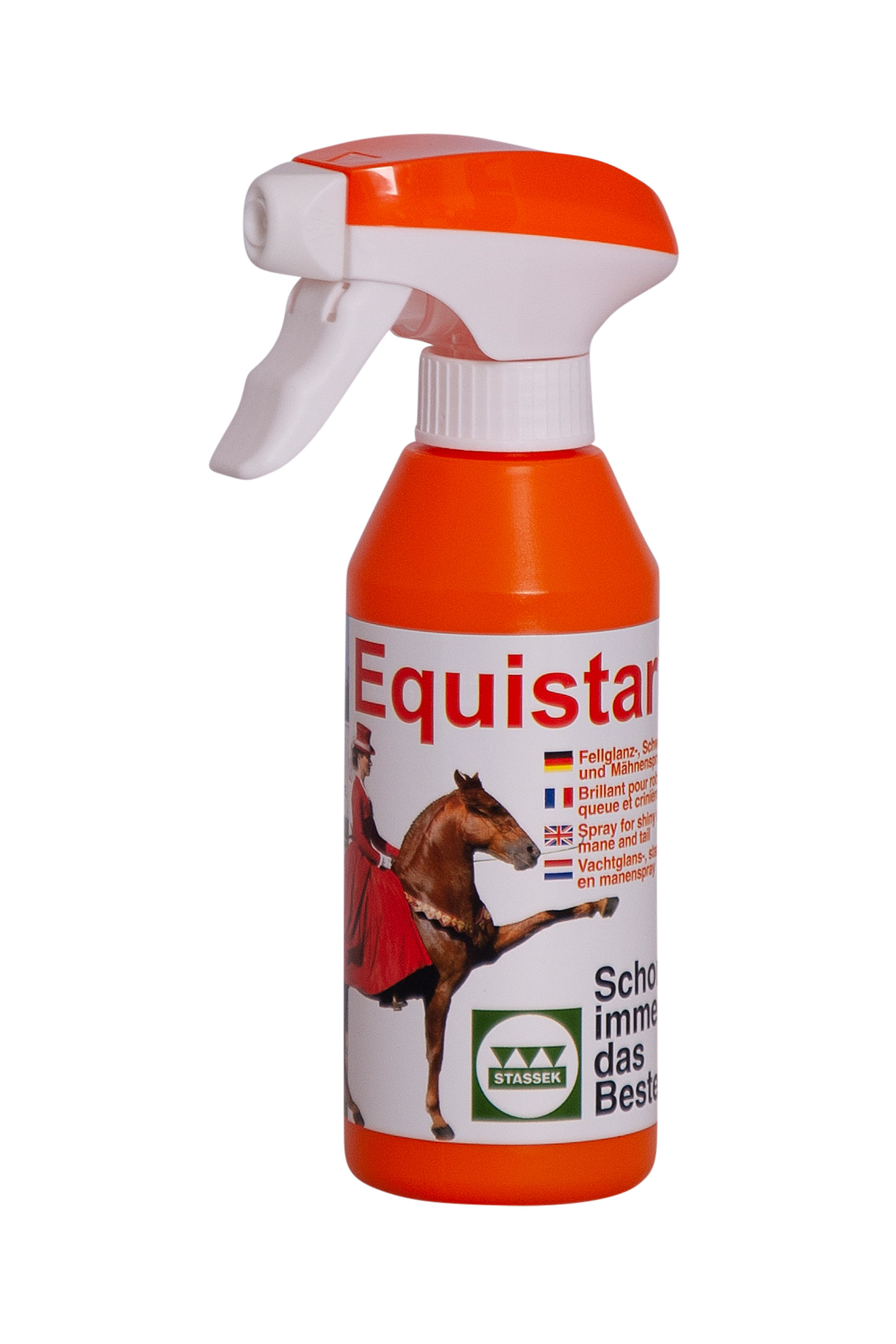 Stassek Equistar M&auml;hnenspray Flasche mit Spr&uuml;hkopf, 250 ml