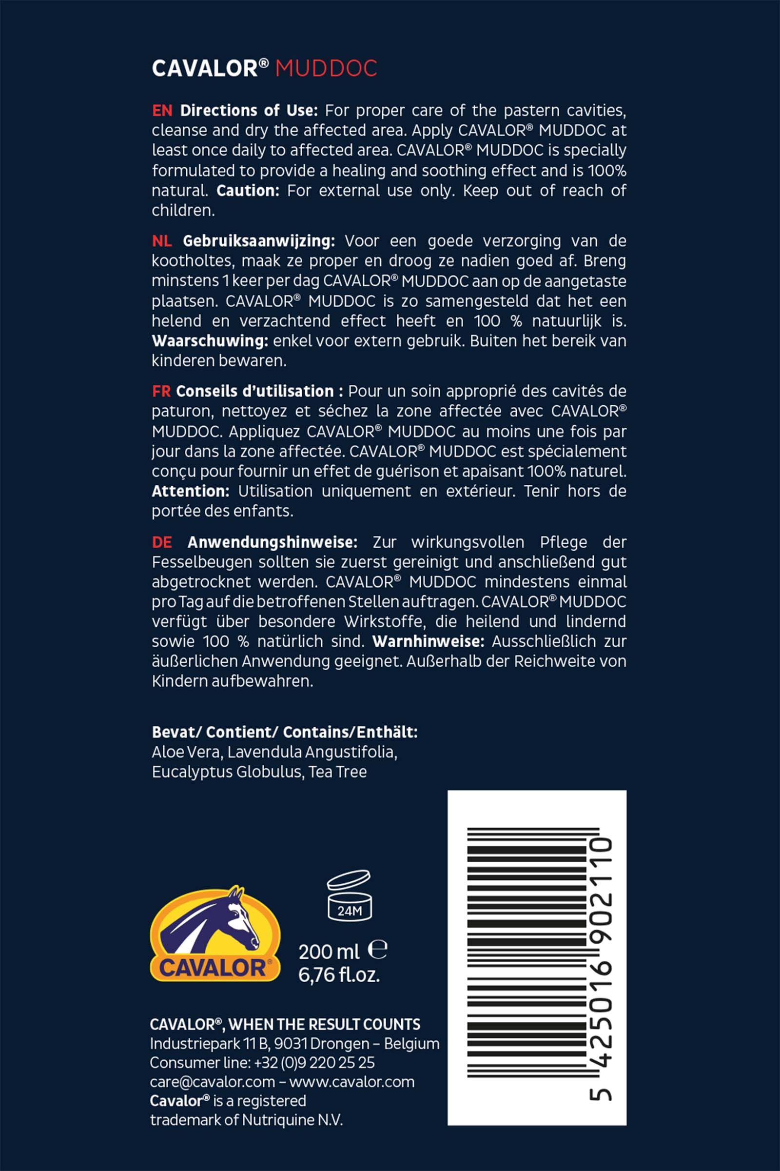 Cavalor Muddoc 200ml Maukesalbe