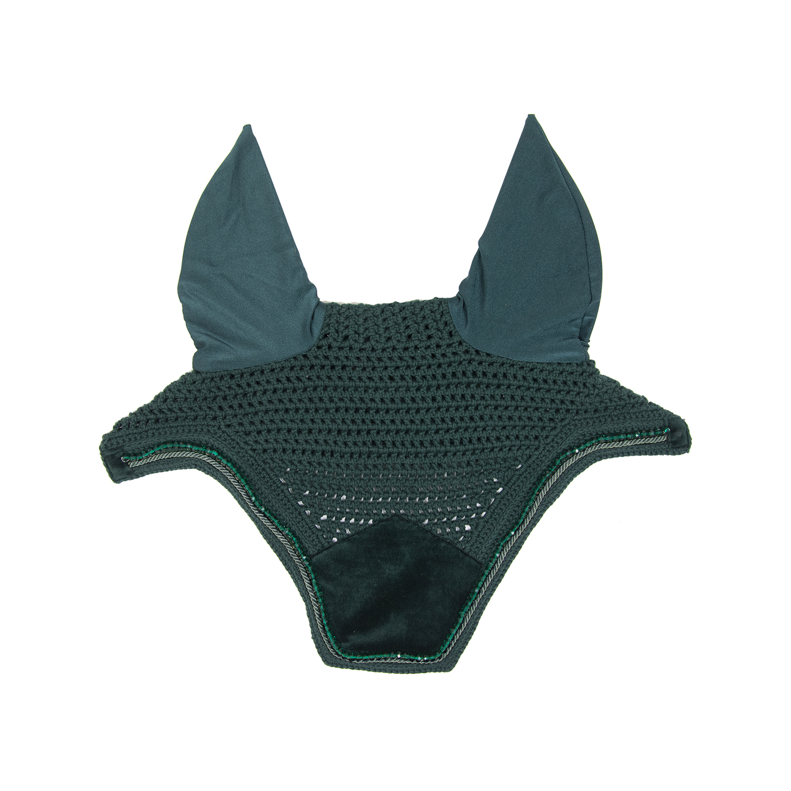 Kentucky Horsewear Velvet Pearls Fliegenhaube