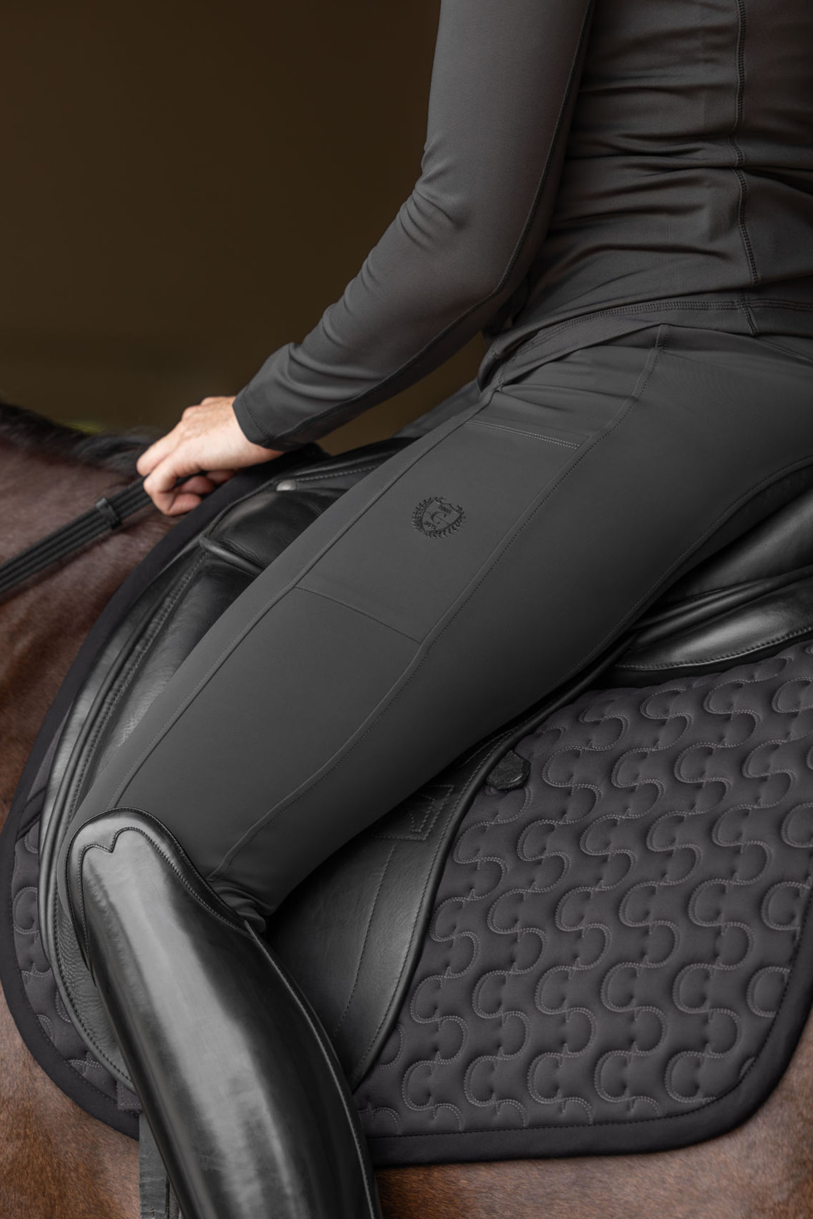 Covalliero Jubil&auml;ums Vollbesatzreitleggings f&uuml;r Damen