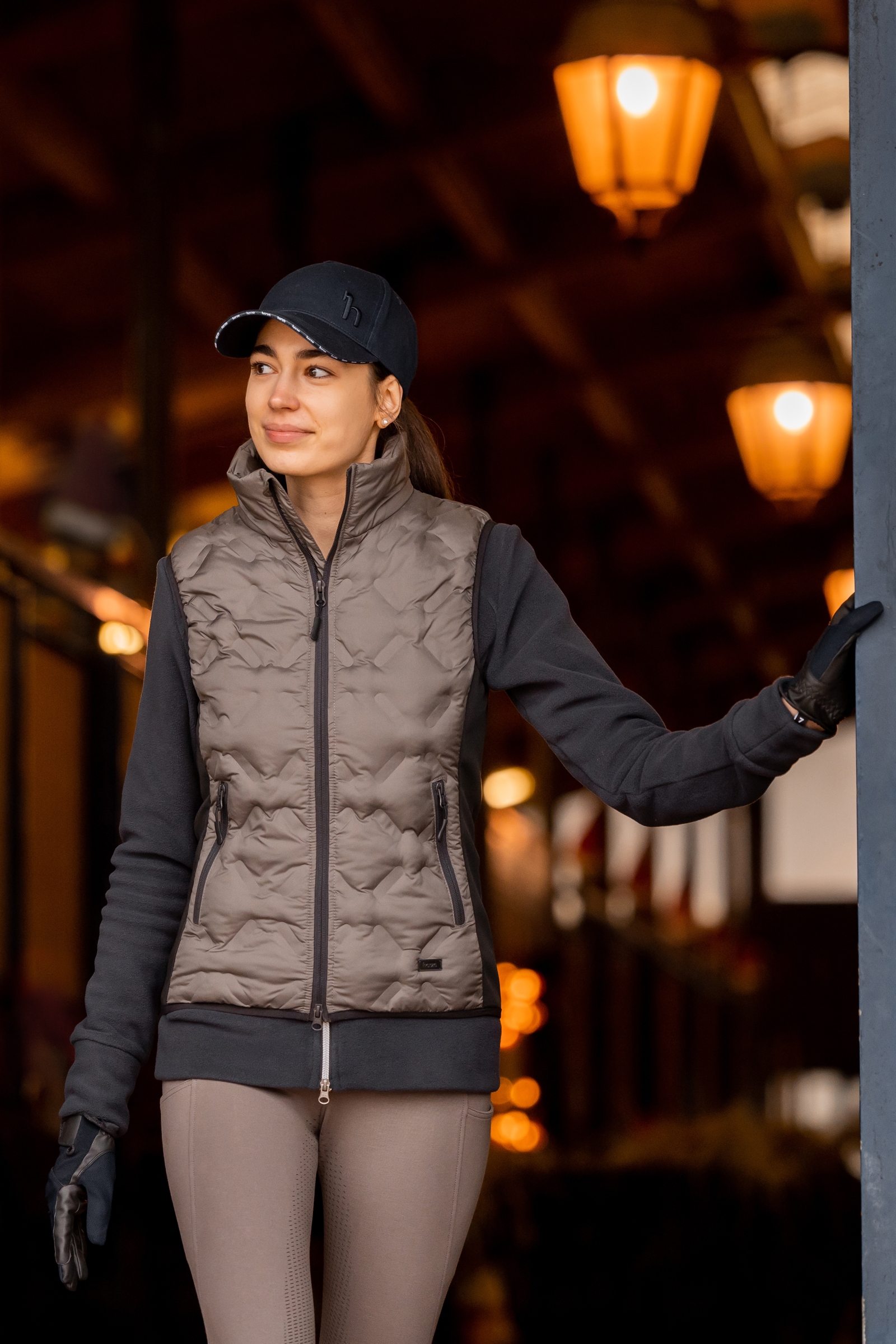 Horze Shelly Gef&uuml;tterte Damen Reitweste