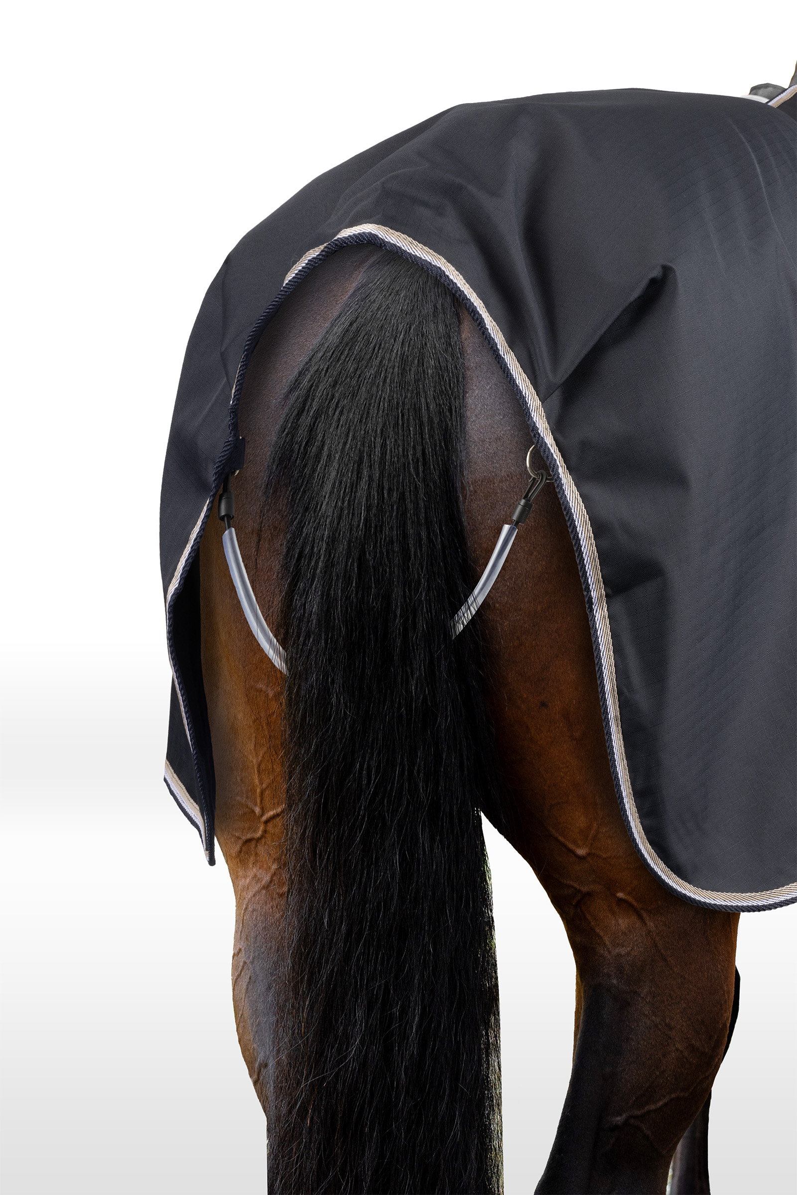 B Vertigo Lachlan 600D Regenreitdecke mit Woll-Futter