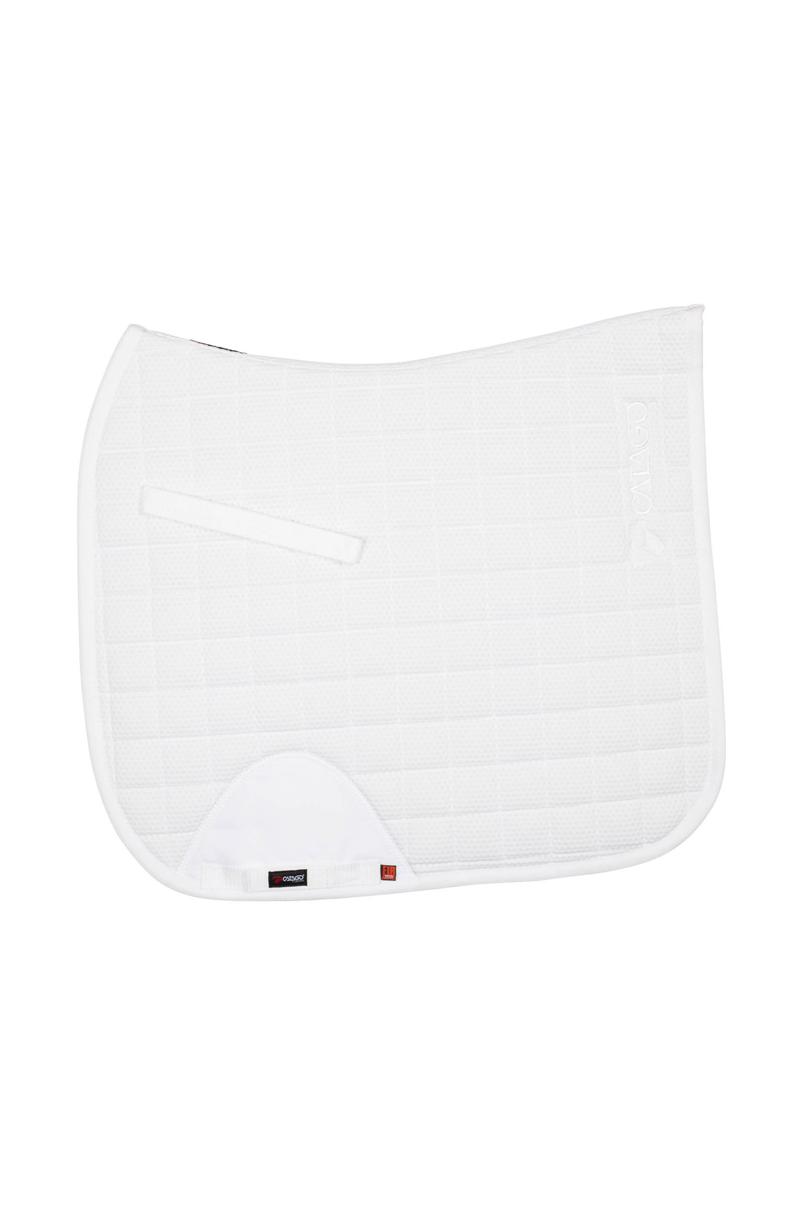 White CATAGO FIR-Tech Dressurschabracke