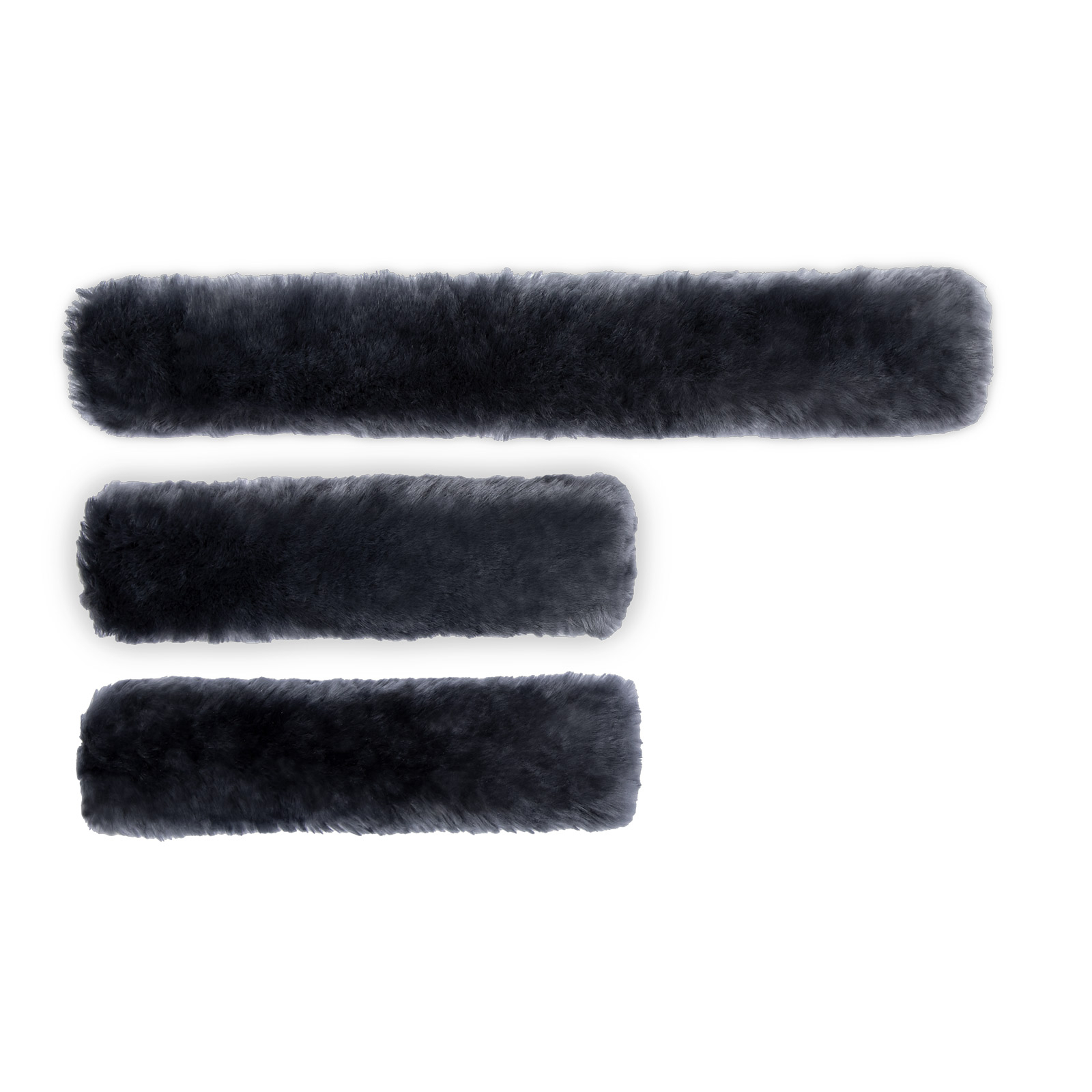 Horze Harleigh Vorderzeug Set aus Lammfell (3 Stk.)