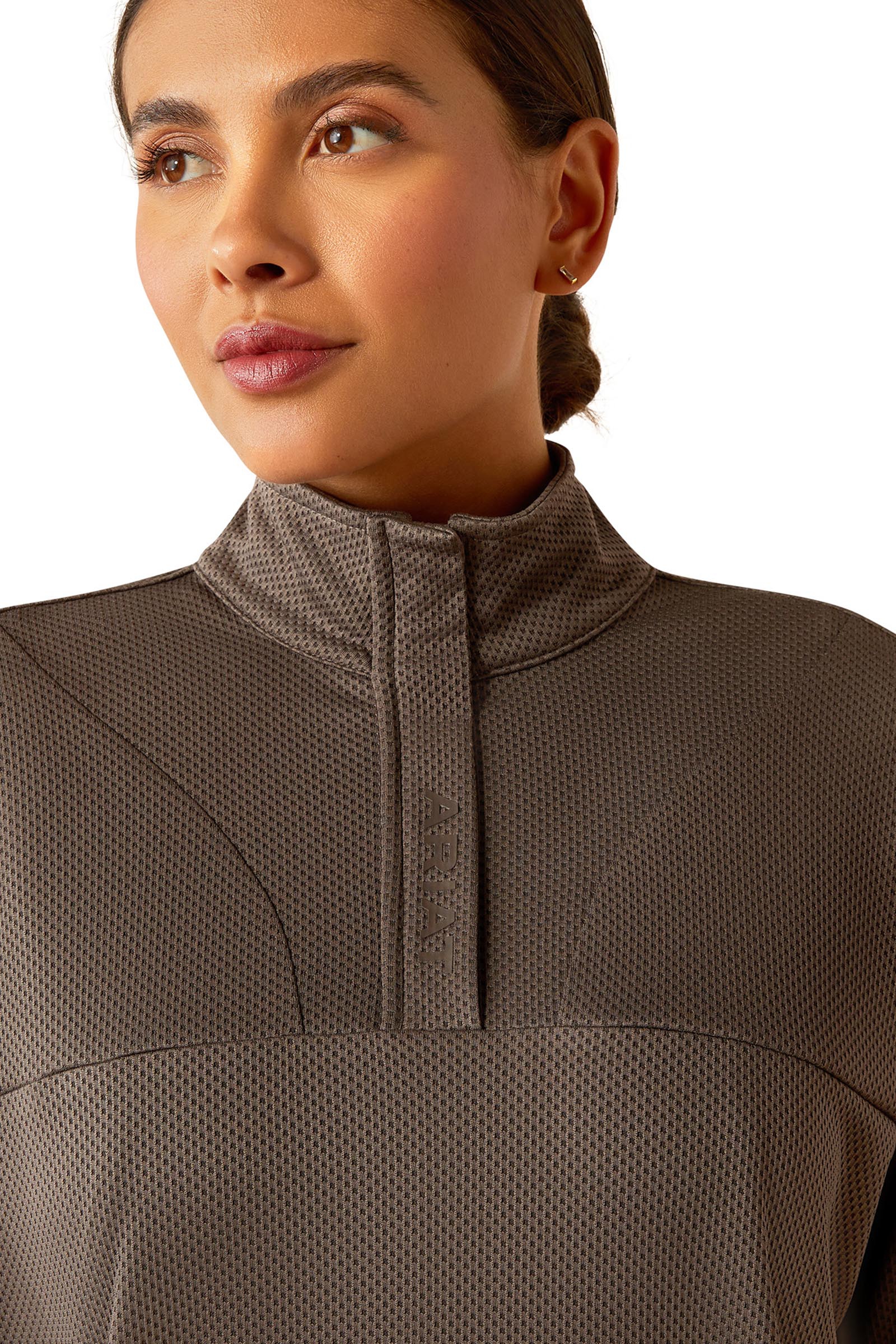 Ariat Breathe Damen Sweatshirt mit 1/2 Rei&szlig;verschluss