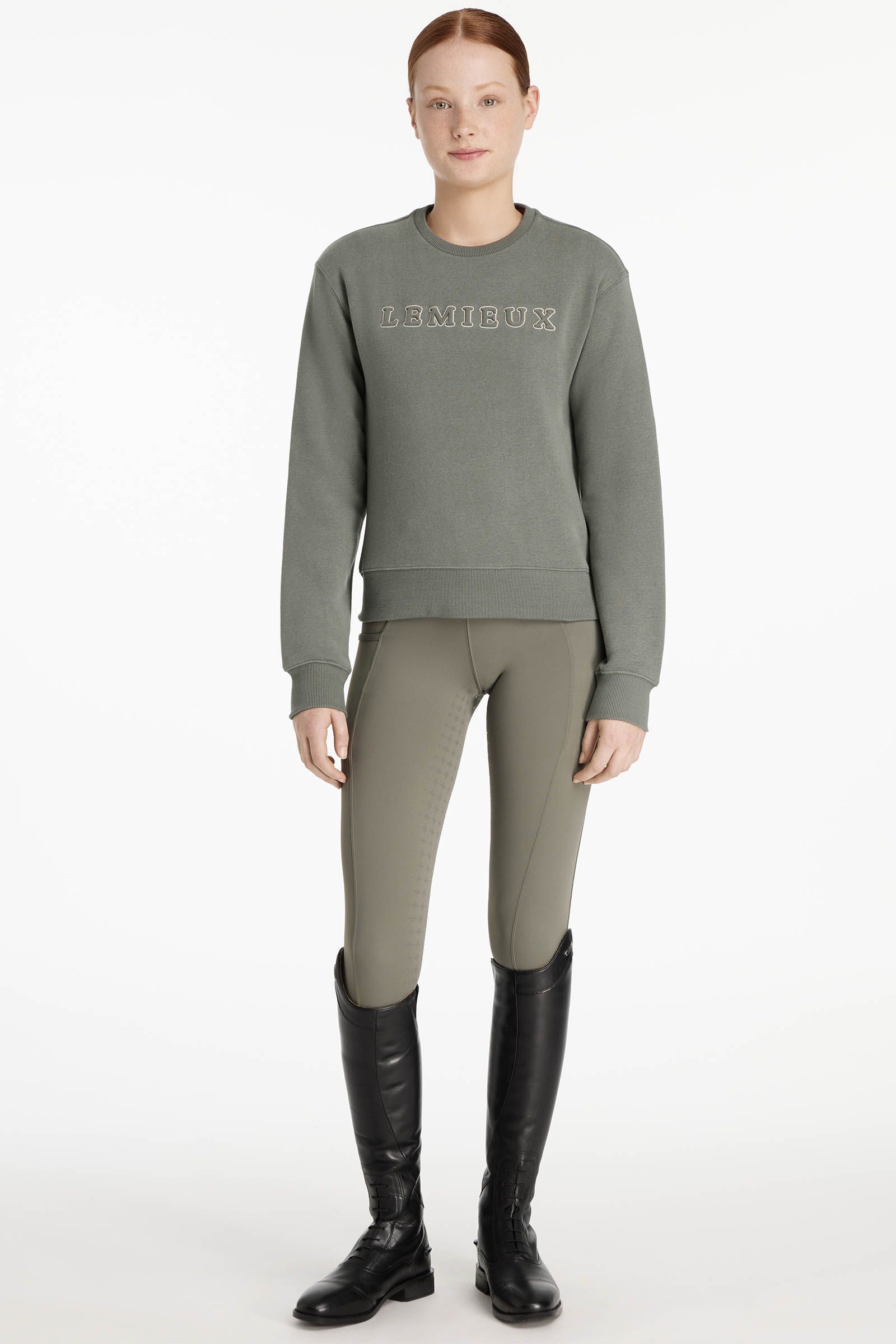 LeMieux Young Rider Carmen Kinder Sweatshirt mit Rundhalsausschnitt