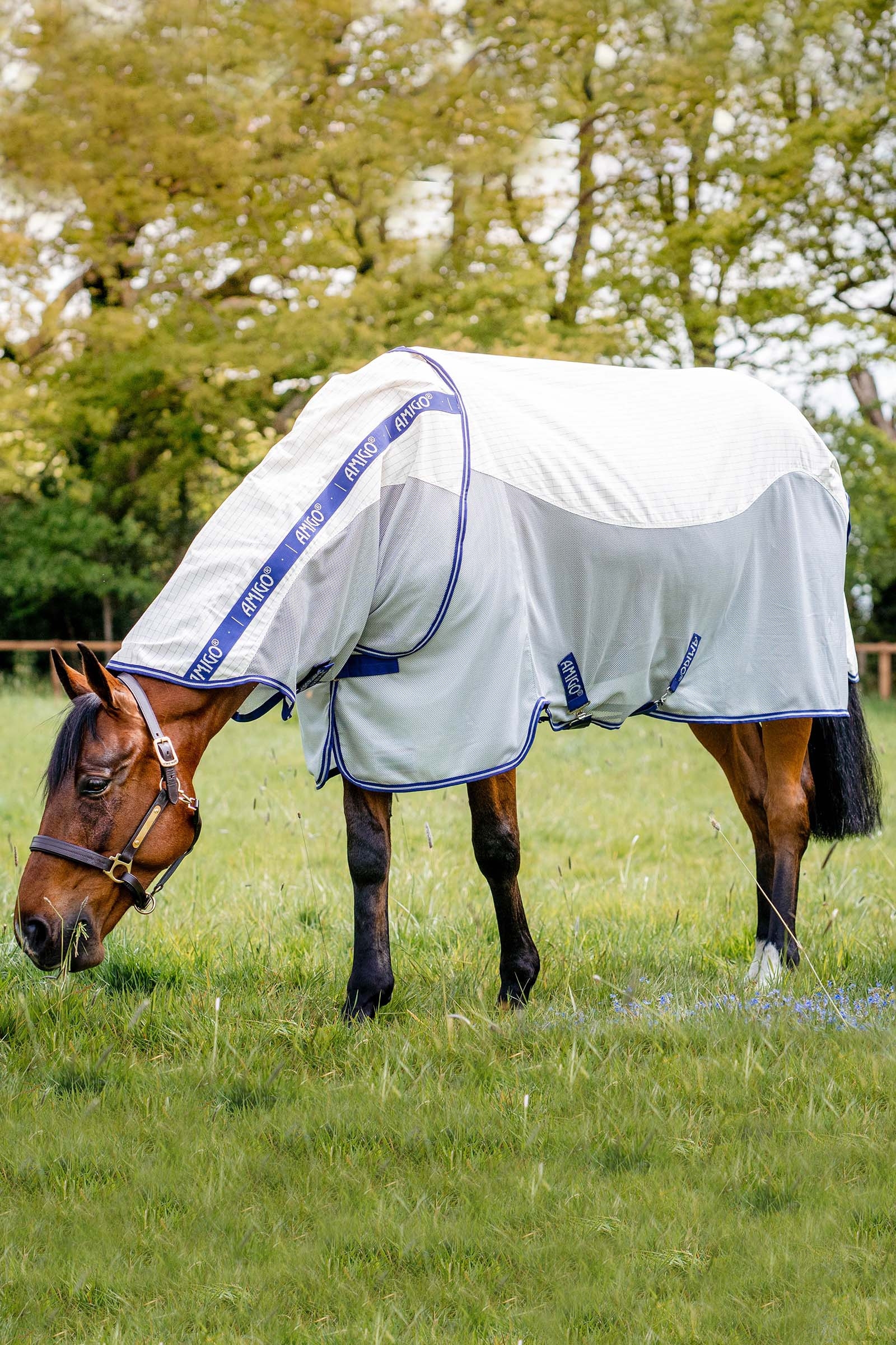 Horseware Amigo Airflow Fliegendecke mit abnehmbarem Halsteil