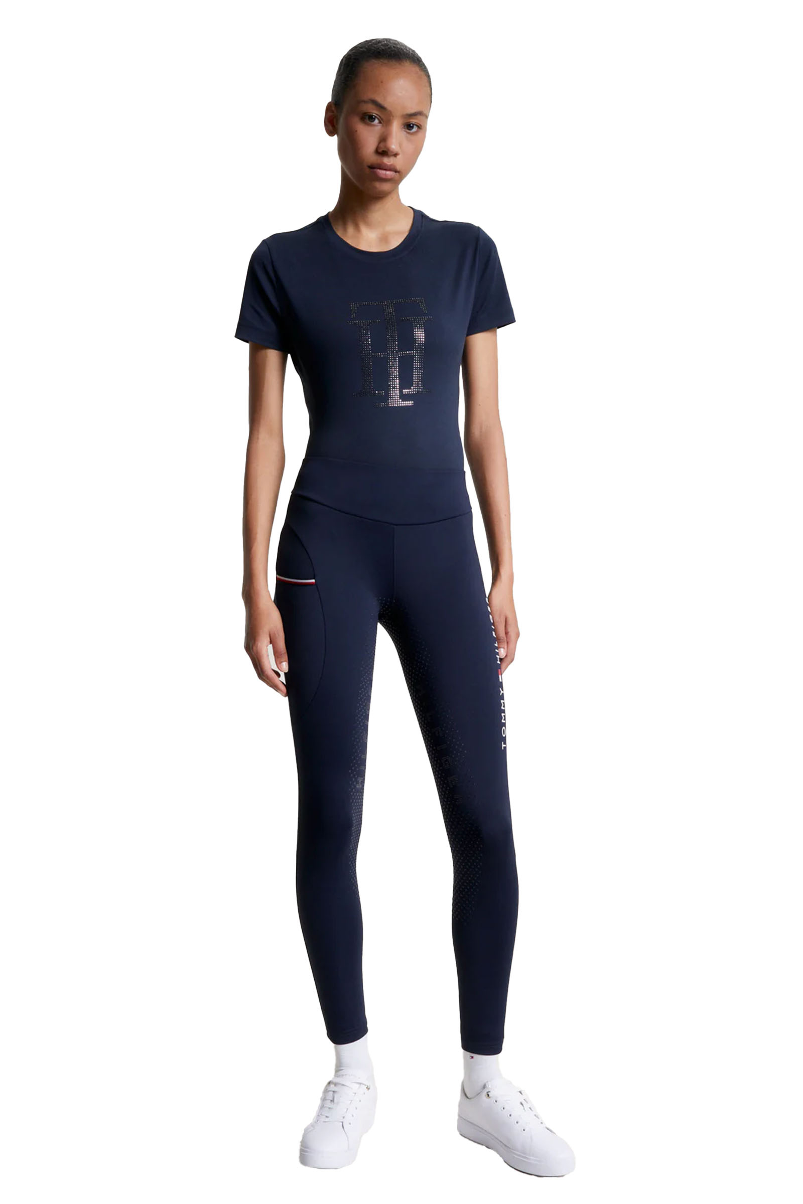 Tommy Hilfiger Equestrian Elmira All-Jahres Leggings mit Vollbesatz