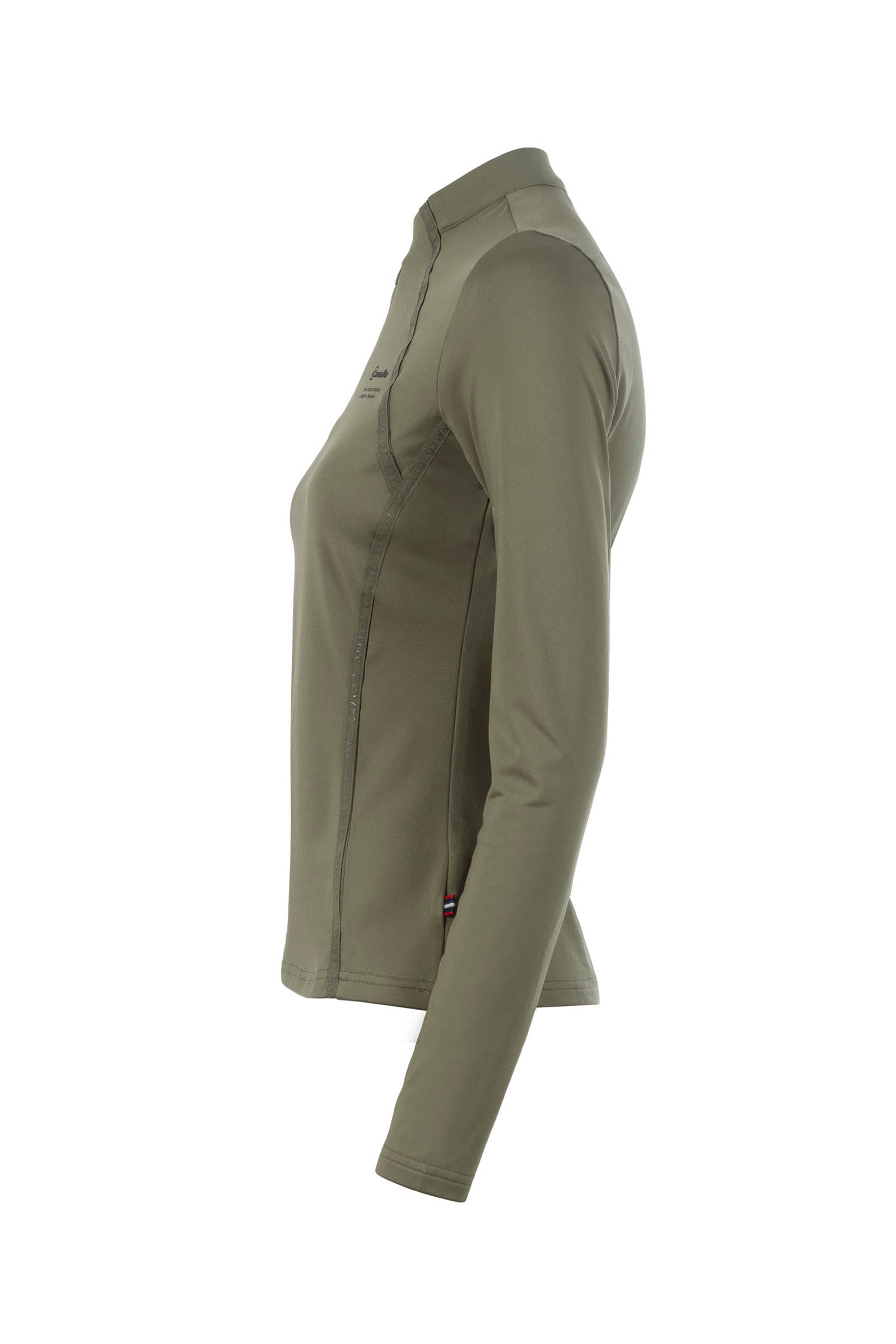 Cavallo CAVALREYNA Damen-Shirt mit halbem Rei&szlig;verschluss