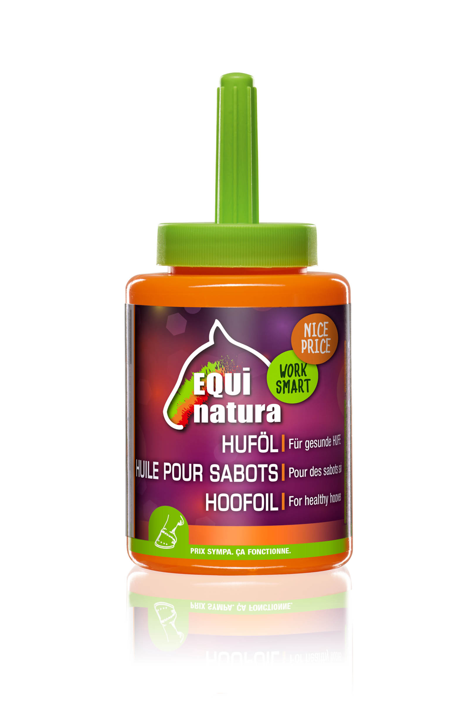 Equinatura Huföl mit Pinsel, 450 ml