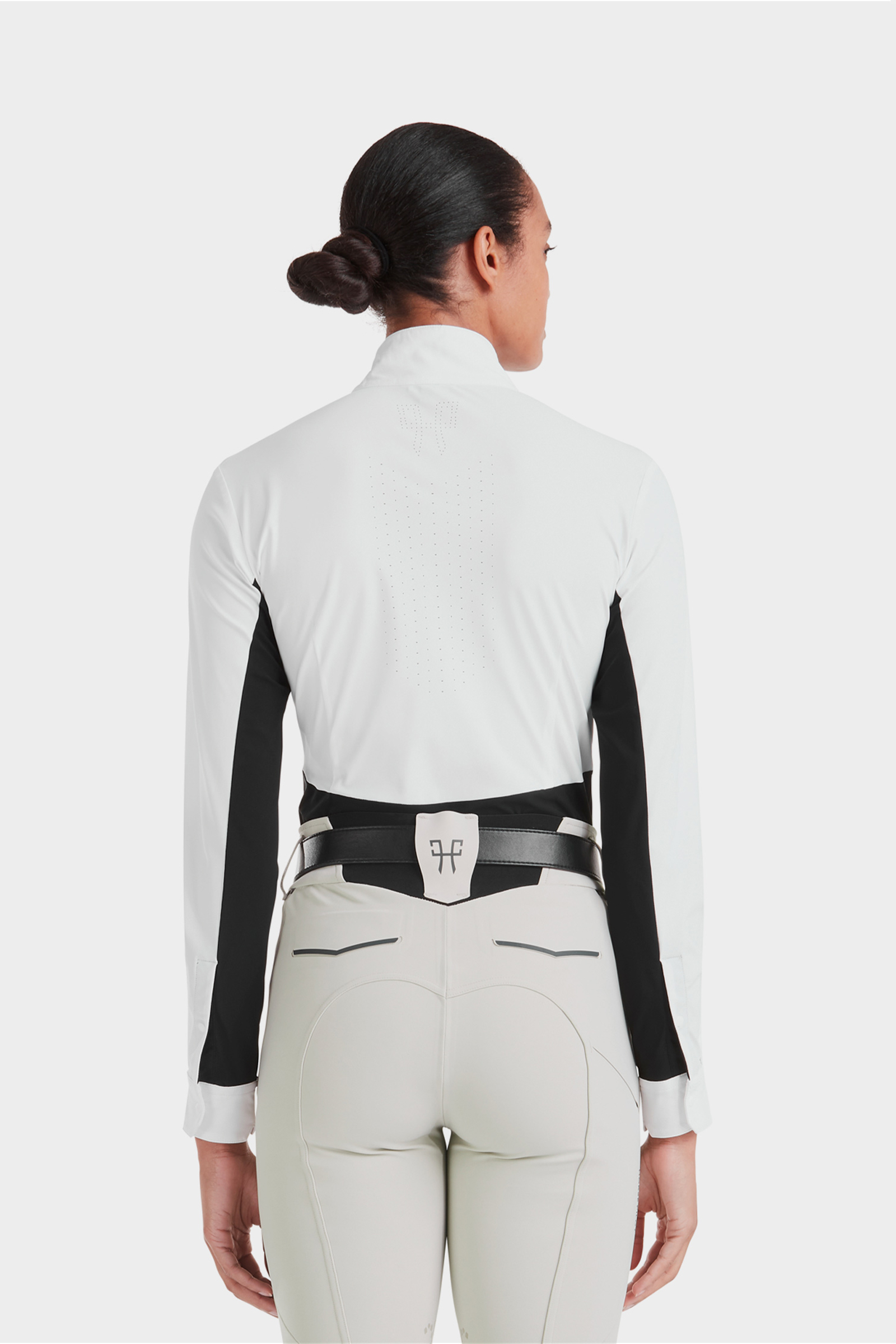 Horse Pilot Monica Damen-Turniershirt mit langen &Auml;rmeln