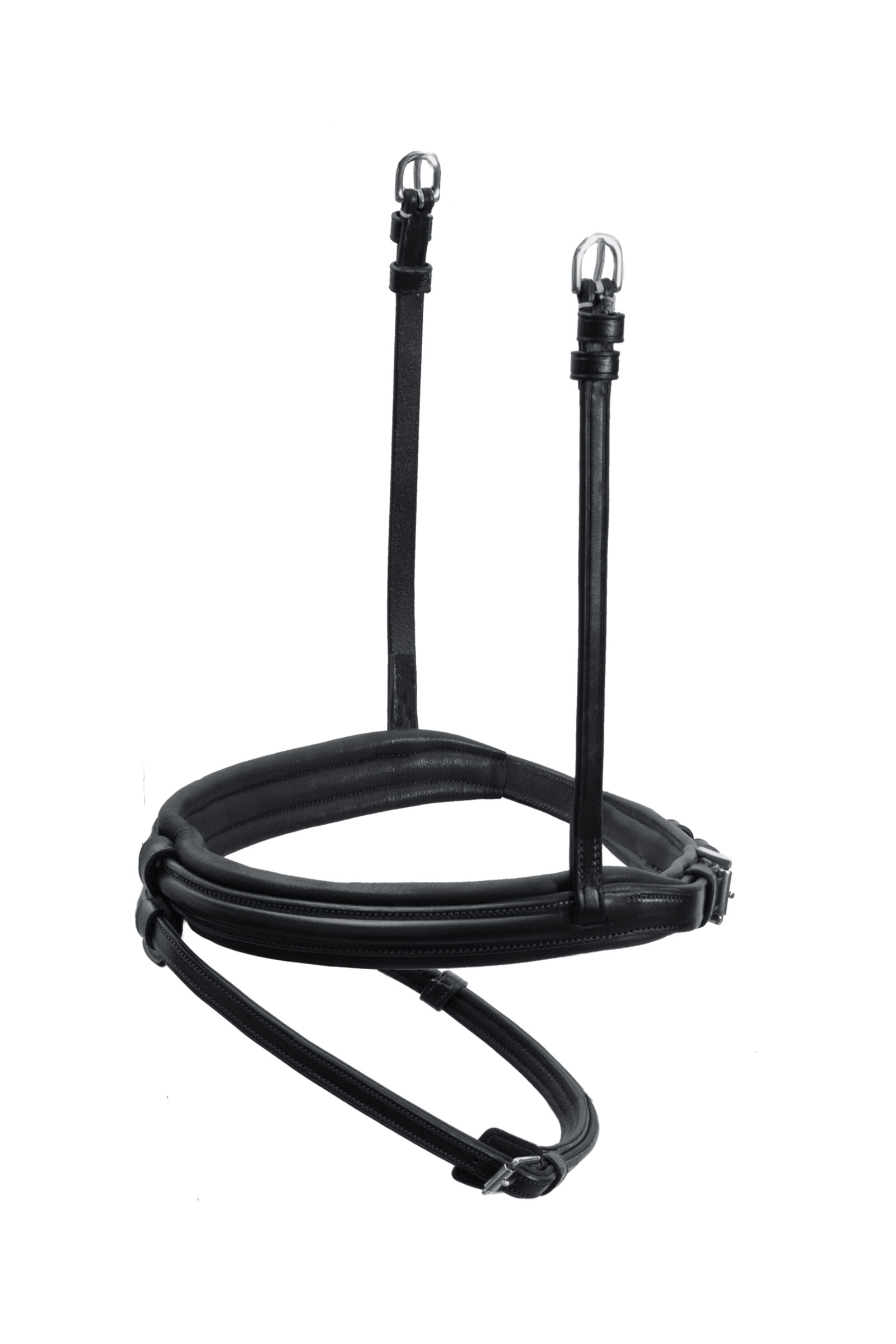 Black/Silver Schockemöhle Sports Nasenriemen Tokyo Select