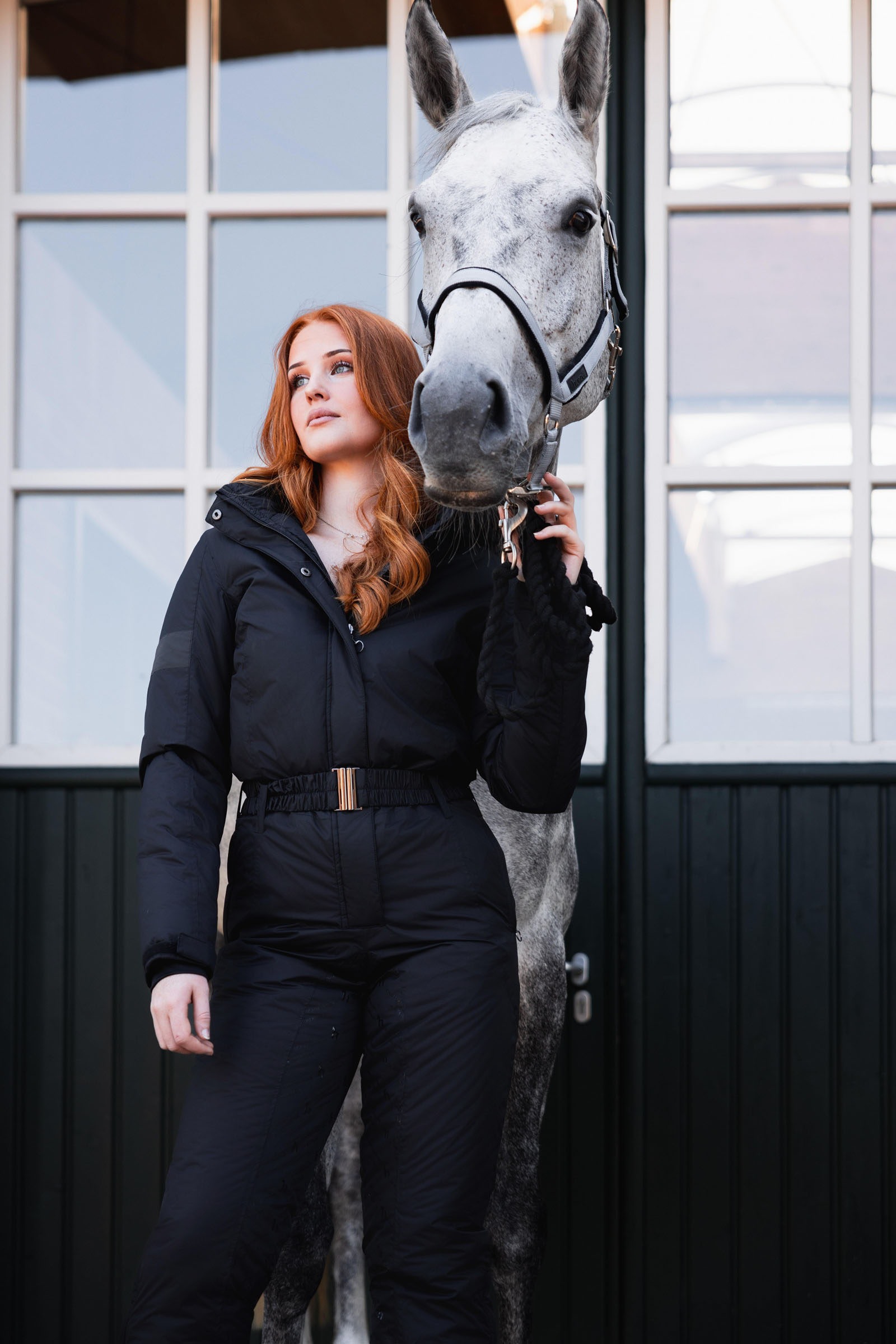 Horze Annica Damen wasserdichter gef&uuml;tterter Overall