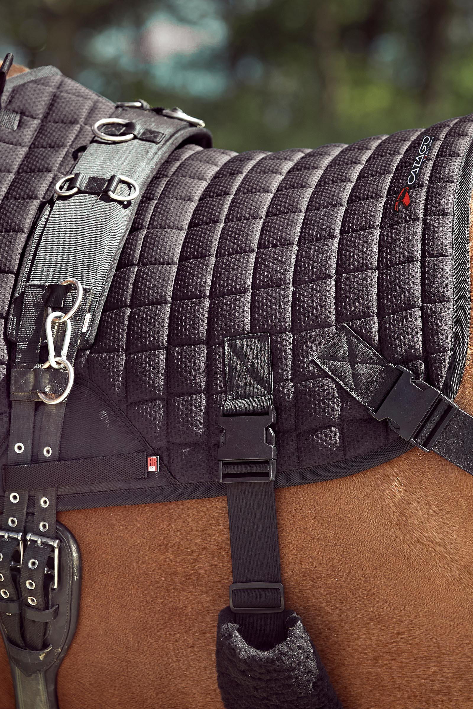 Catago FIR-Tech Trainingsschabracke mit elastischen Gurten