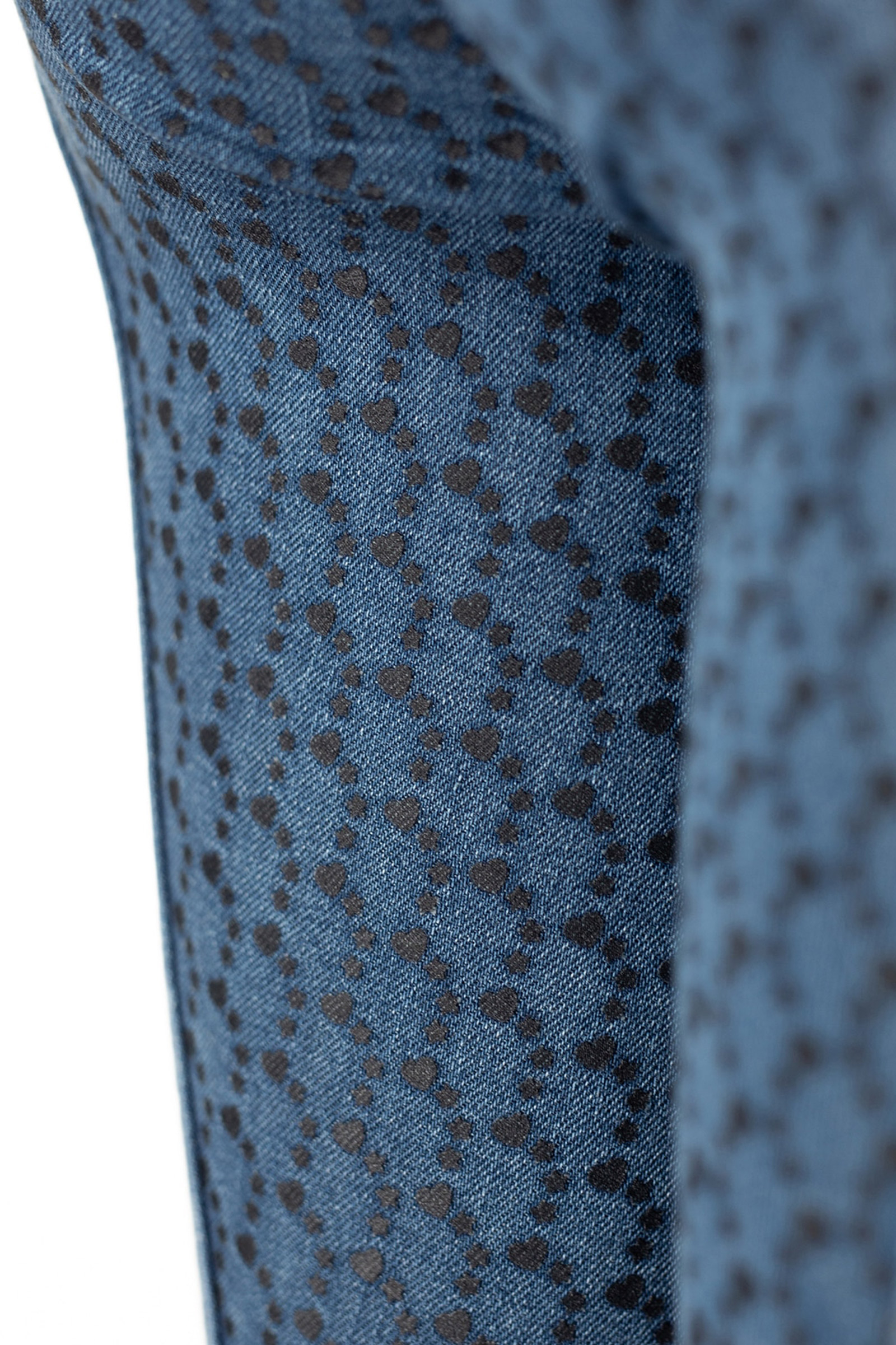 Horze Poppy Reithose mit Vollbesatz f&uuml;r Kinder in Jeansoptik und Silikon-Grip