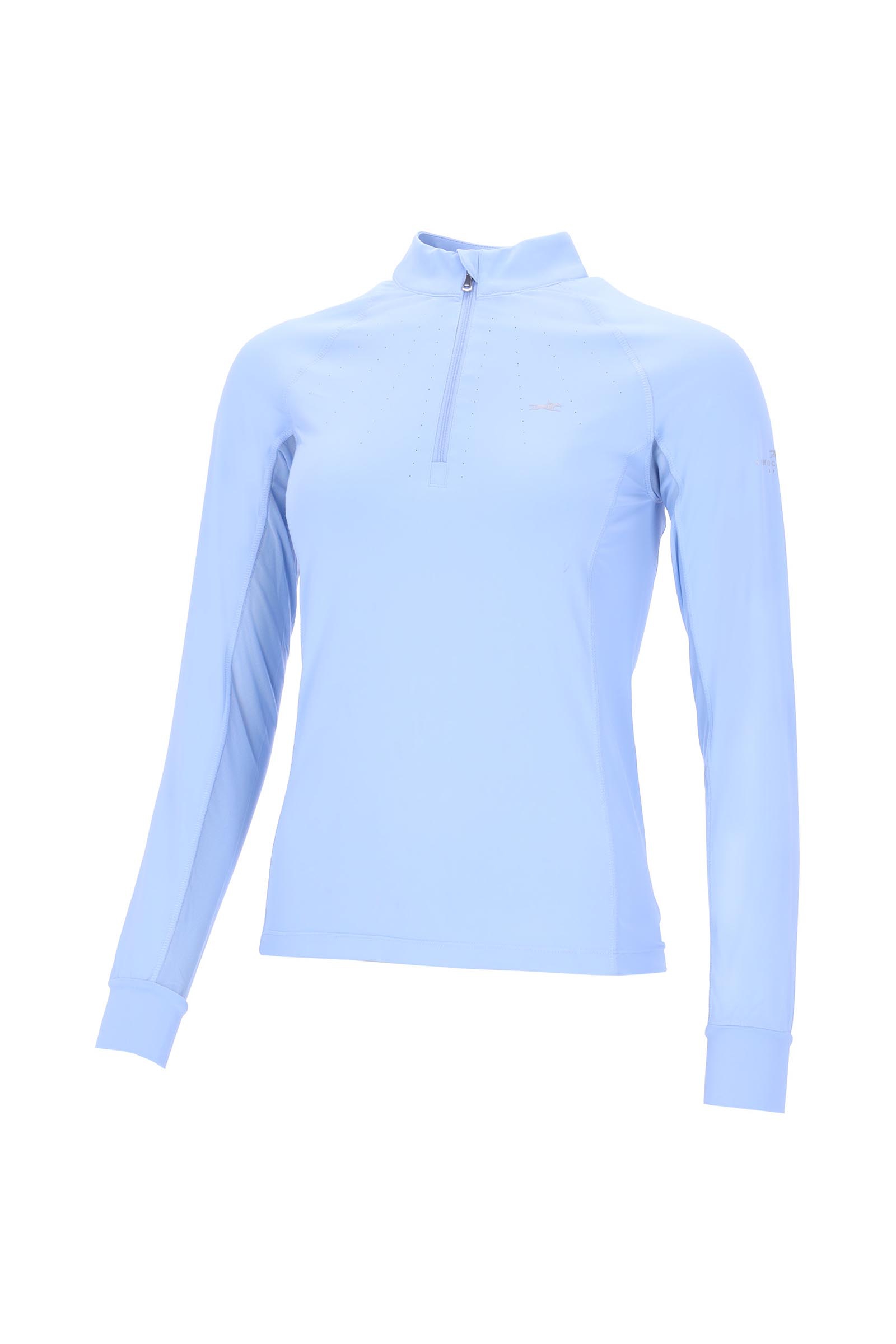 Sky Blue Schockem&ouml;hle Sports Angie Style Damen-Langarm-Trainingsshirt