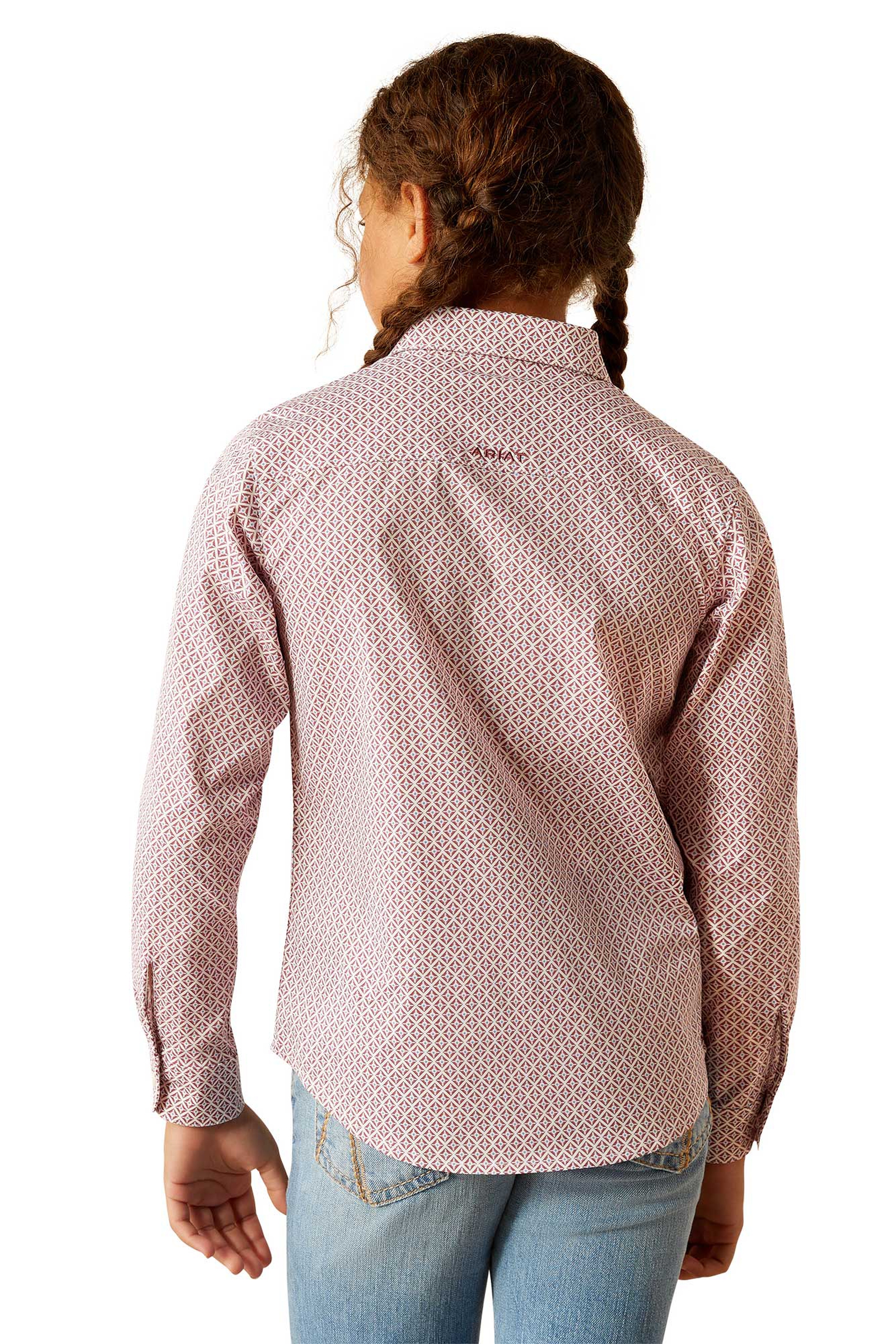 Ariat Team Kirby Kinder Westernhemd mit langen Ärmeln