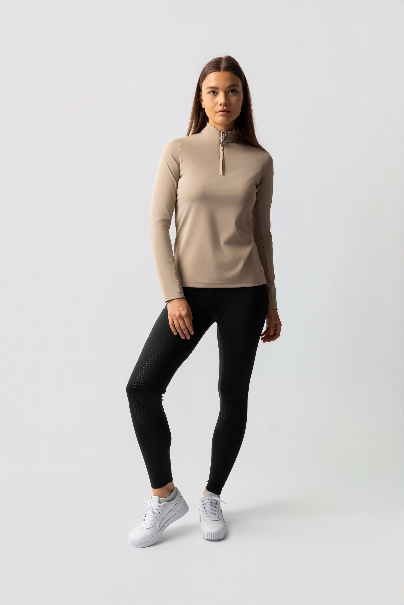 Horze Lilian Damen Trainingsshirt mit langen Ärmeln