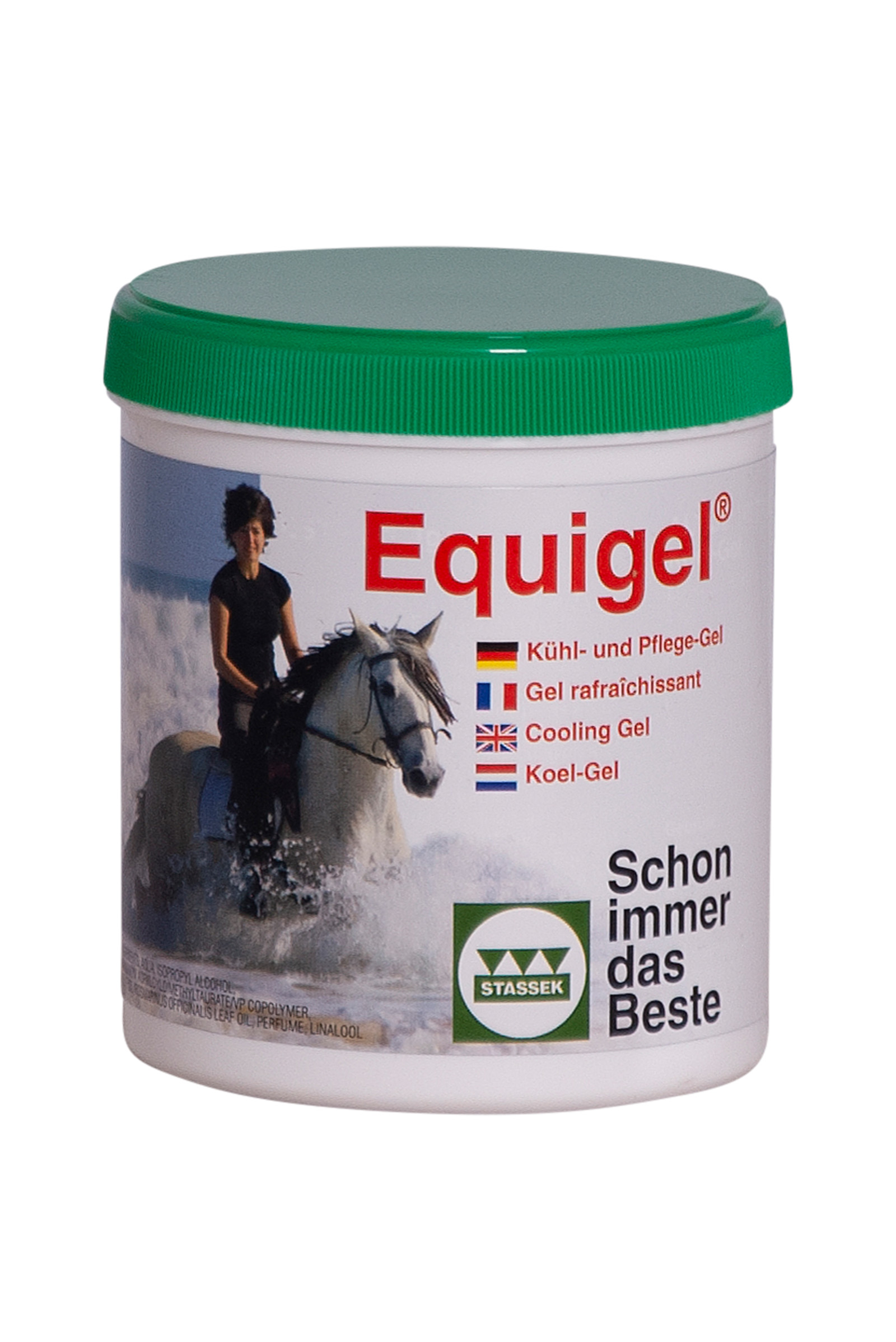 Stassek Equigel Kühl- und Pflegegel, 1000 ml