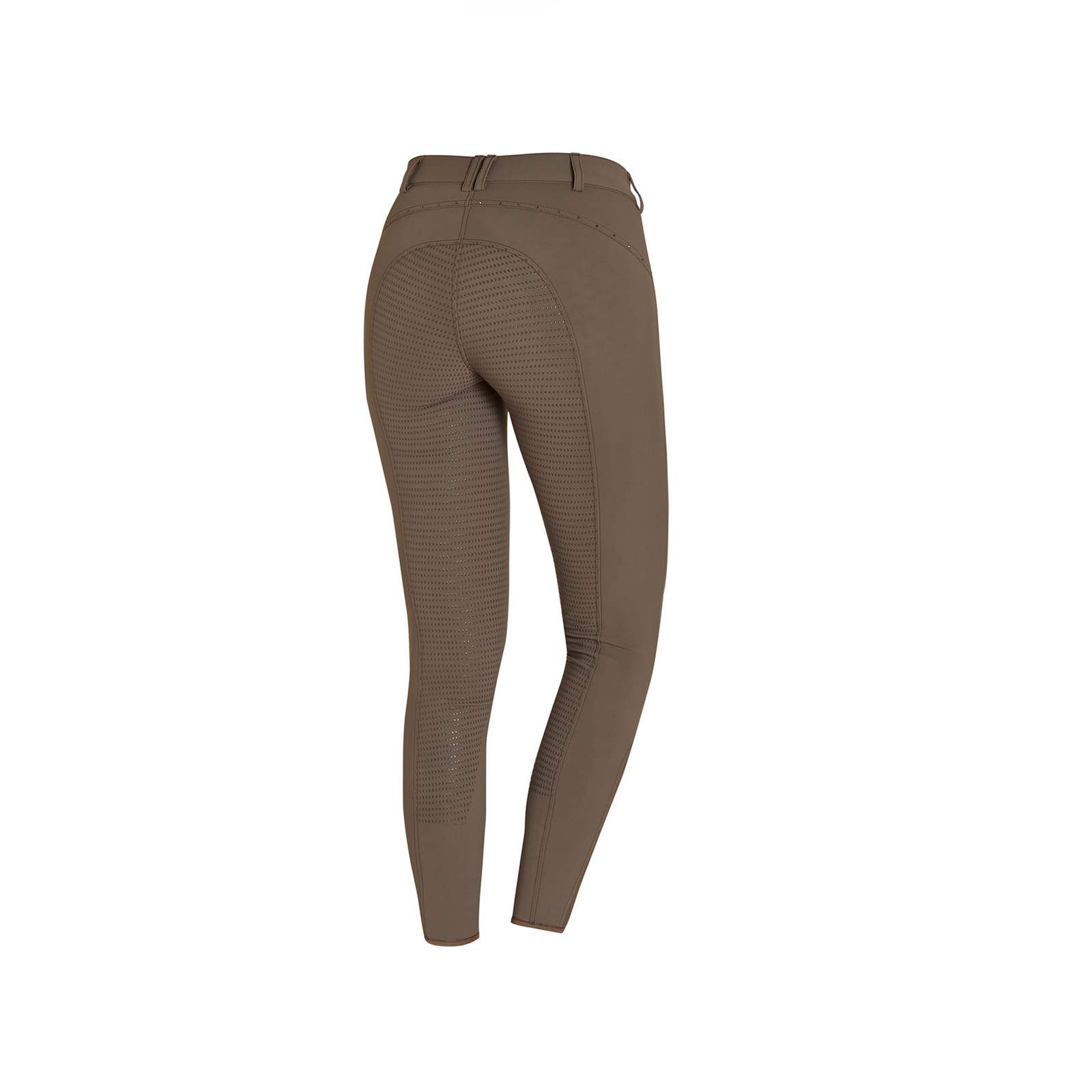 Plaza Taupe light brown Schockem&ouml;hle Sports Bea Sommer Damen Reithose mit Vollbesatz
