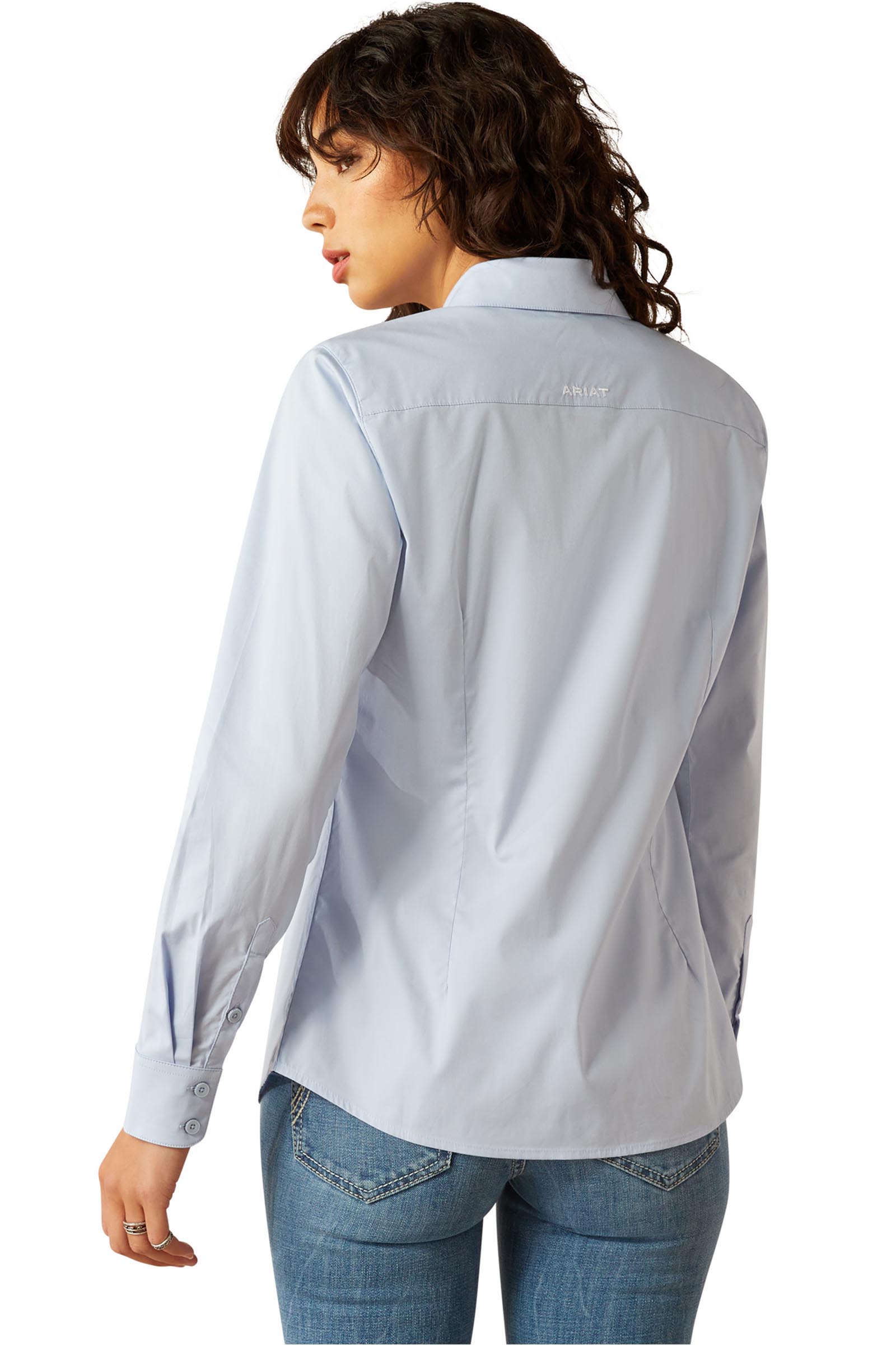 Ariat Team Kirby Damen Langarm Stretch Shirt