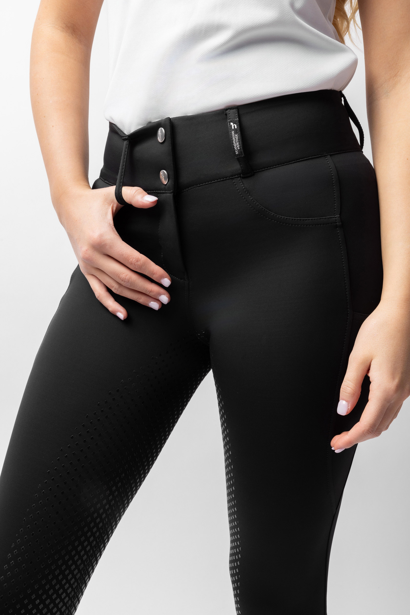 Horze Evelyn Damen Vollbesatz-Reithose UPF 50+