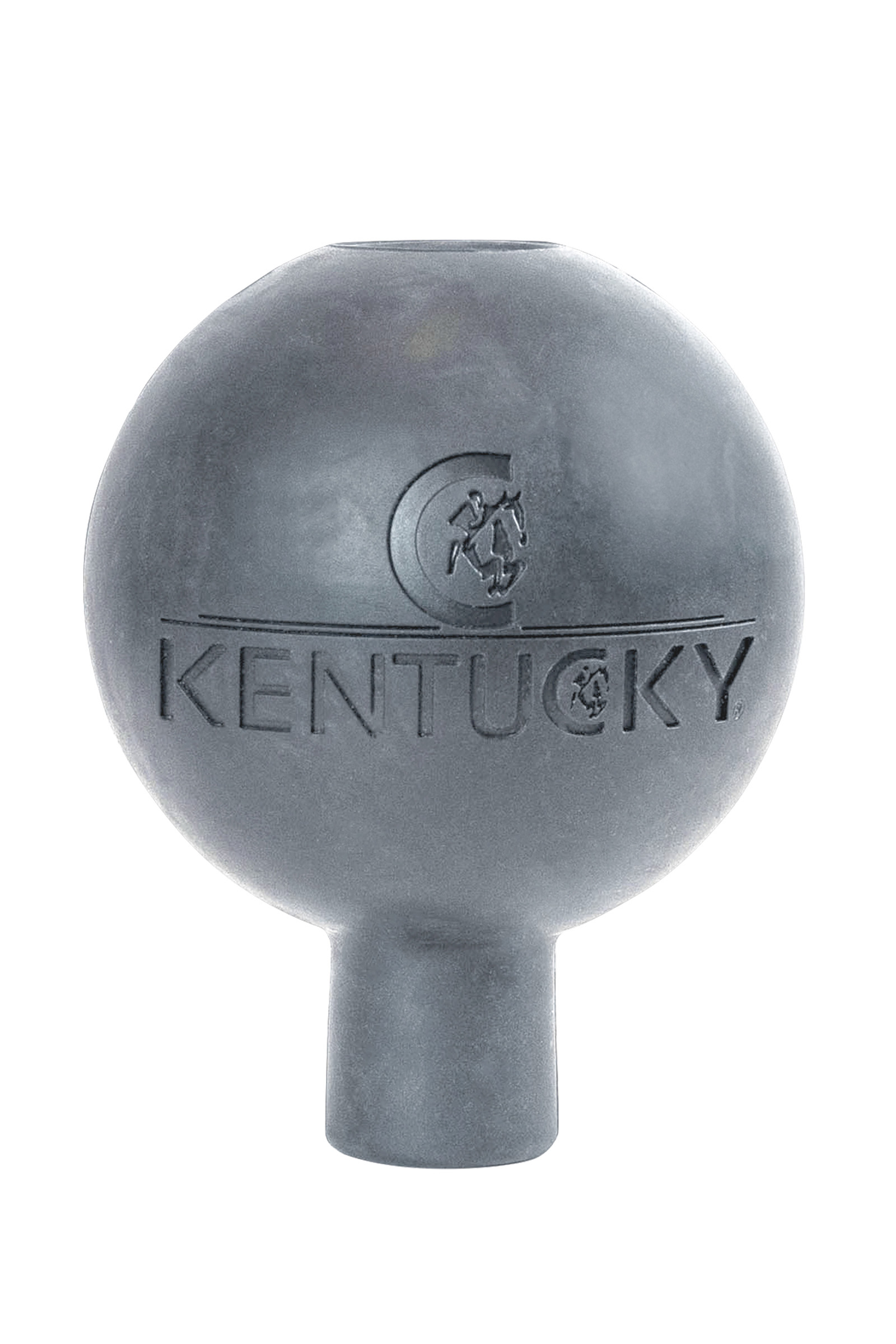 Grey Kentucky Horsewear Strick & Wandschutz Gummiball