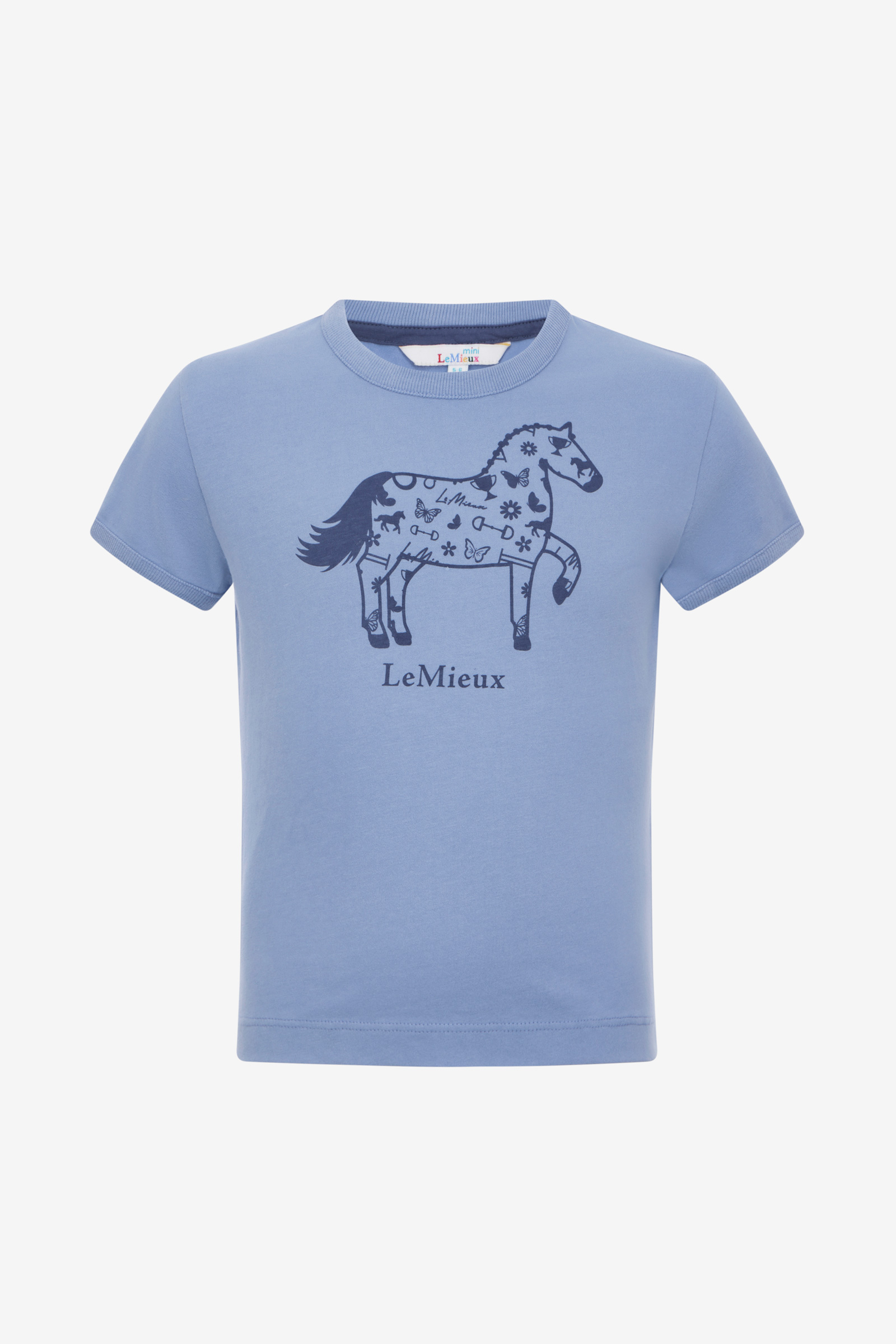 Powder Blue LeMieux Alex Mini Kinder T-Shirt
