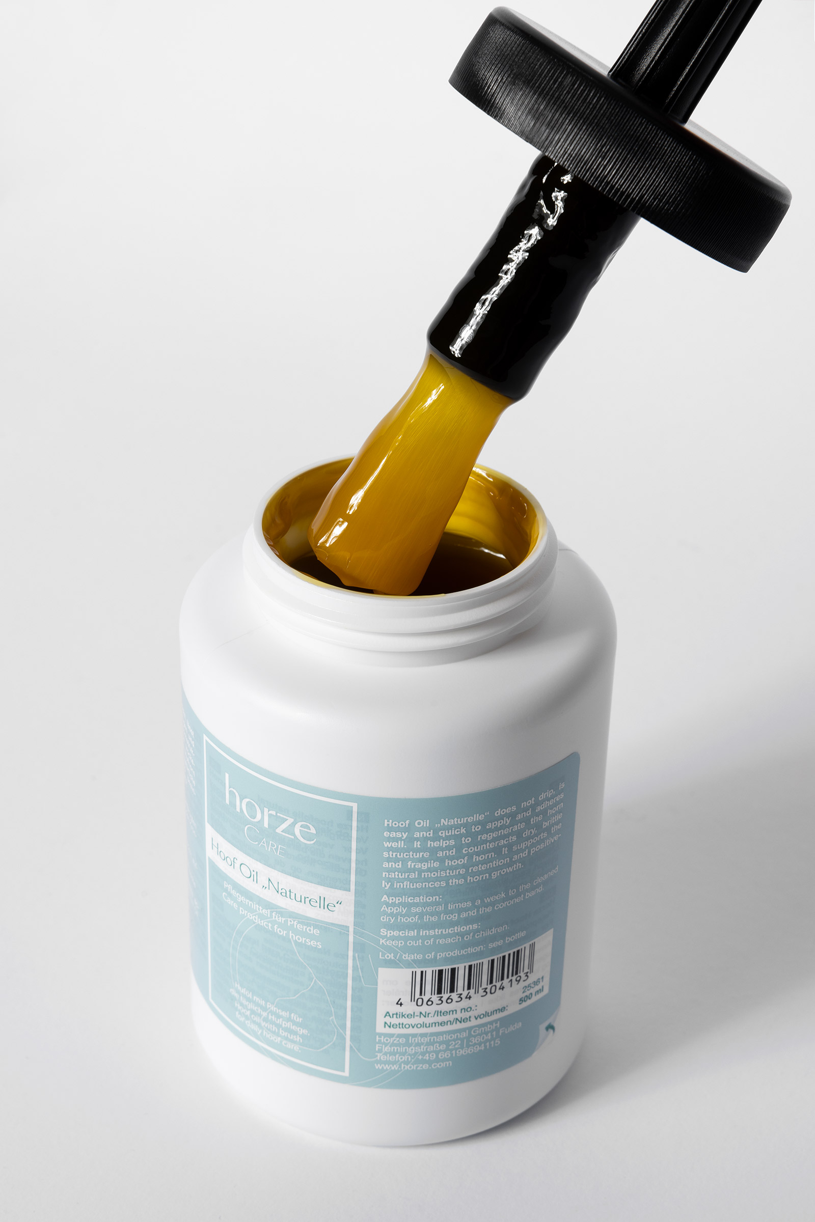 Horze Huf&ouml;l Naturell, 500ml