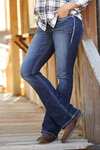 Ariat Rosa Perfect Rise Damen Bootcut Jeans