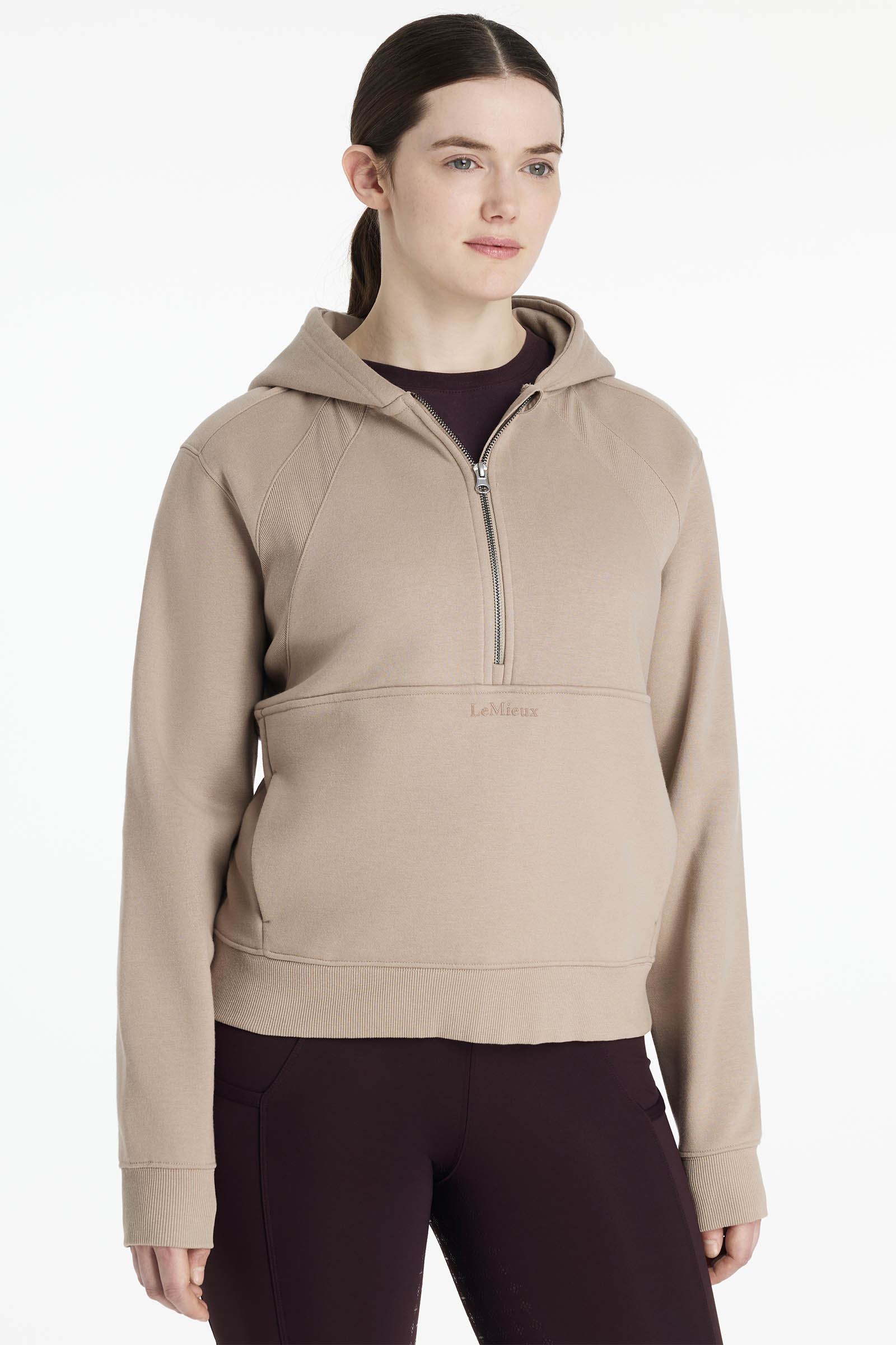 LeMieux Henrietta Damen-Hoodie mit halbem Rei&szlig;verschluss