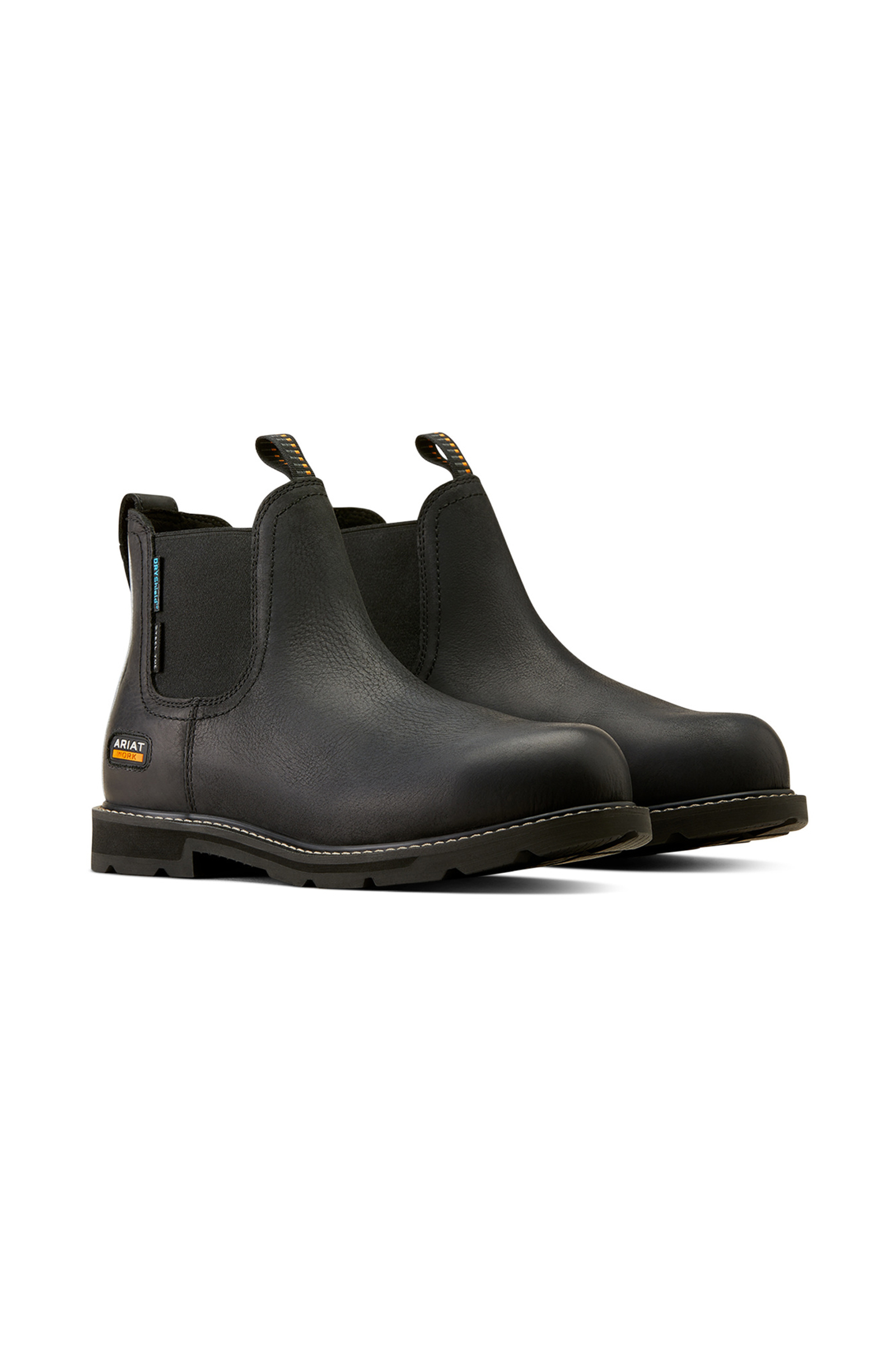 Black Ariat Herren Groundbreaker Chelsea H2O mit Stahlkappe