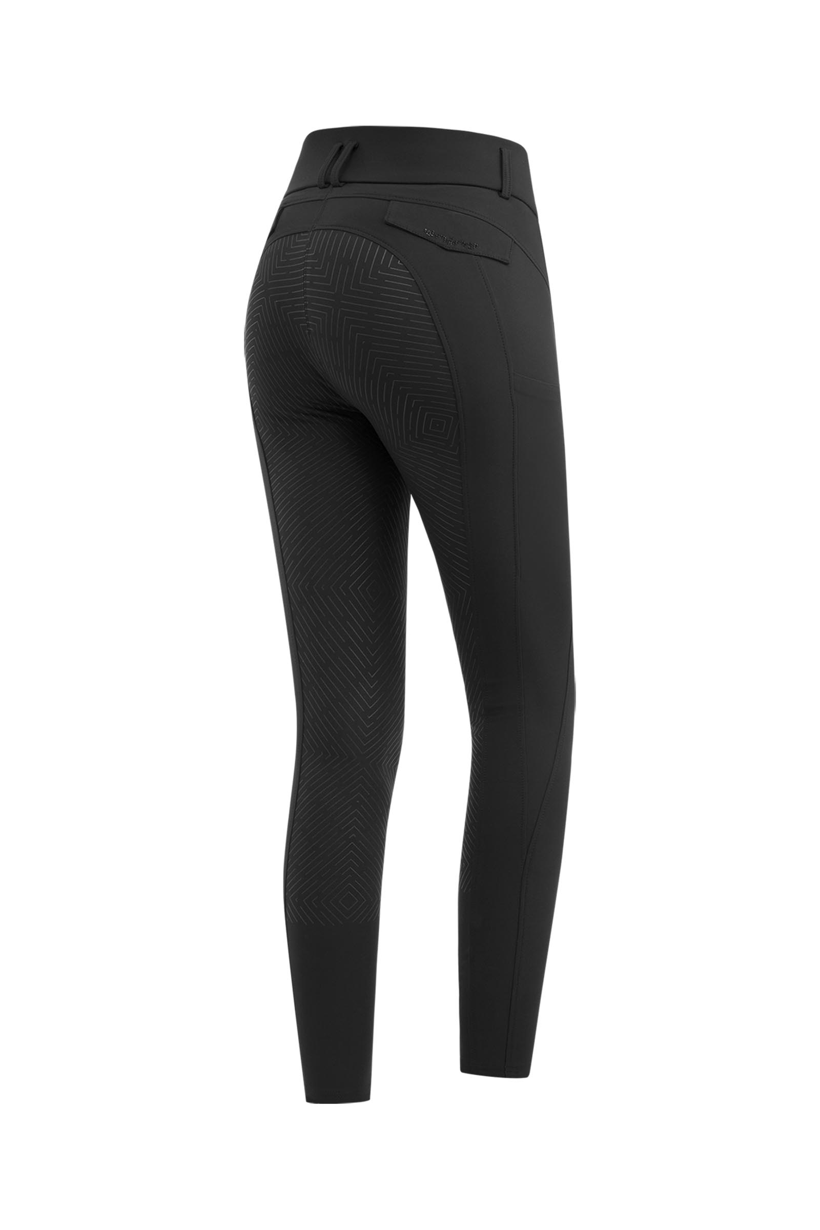 Black ELT Comfort Ride Glam Damen Reithose mit Vollbesatz