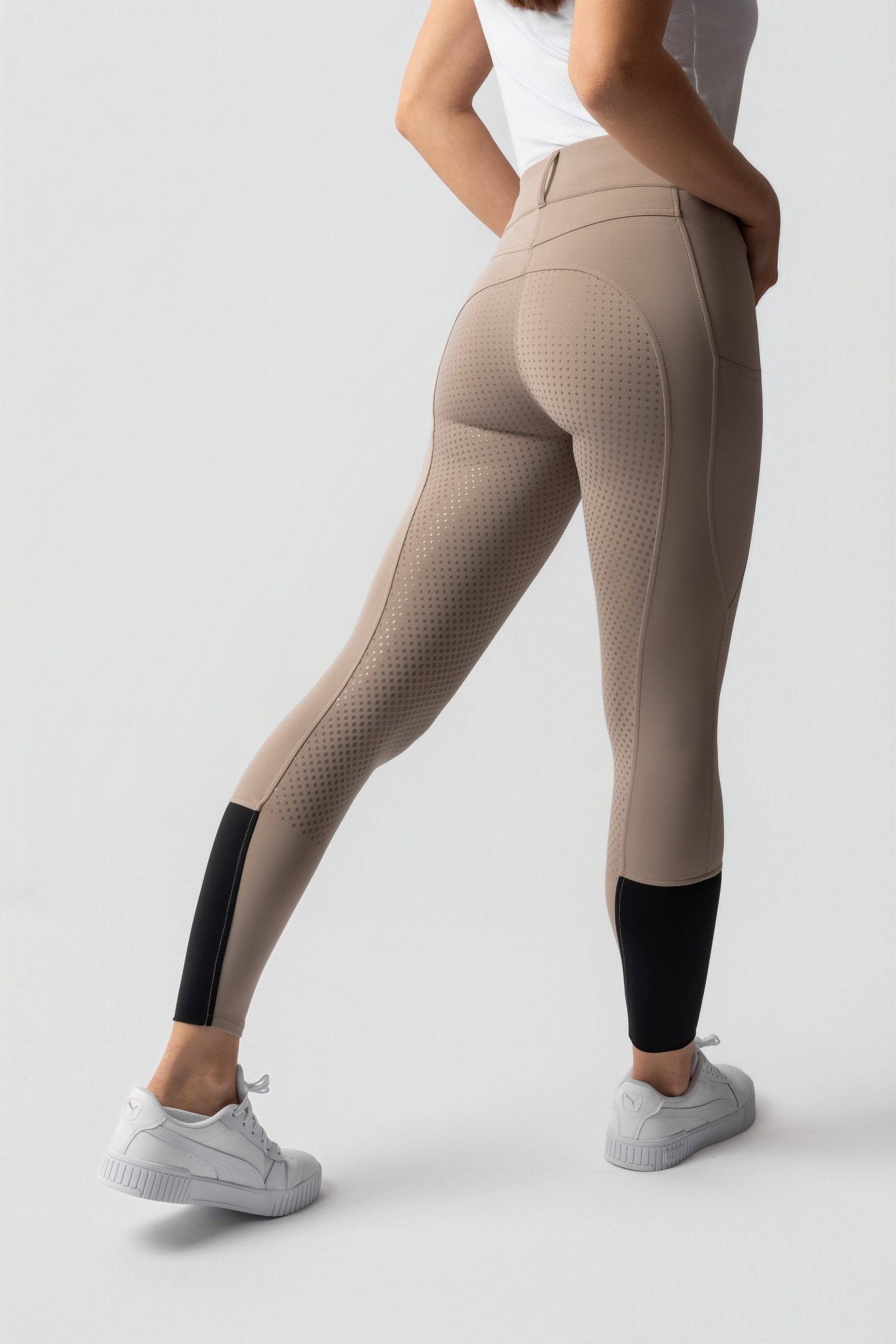 Horze Evelyn Damen Vollbesatz Reithose UPF 50+