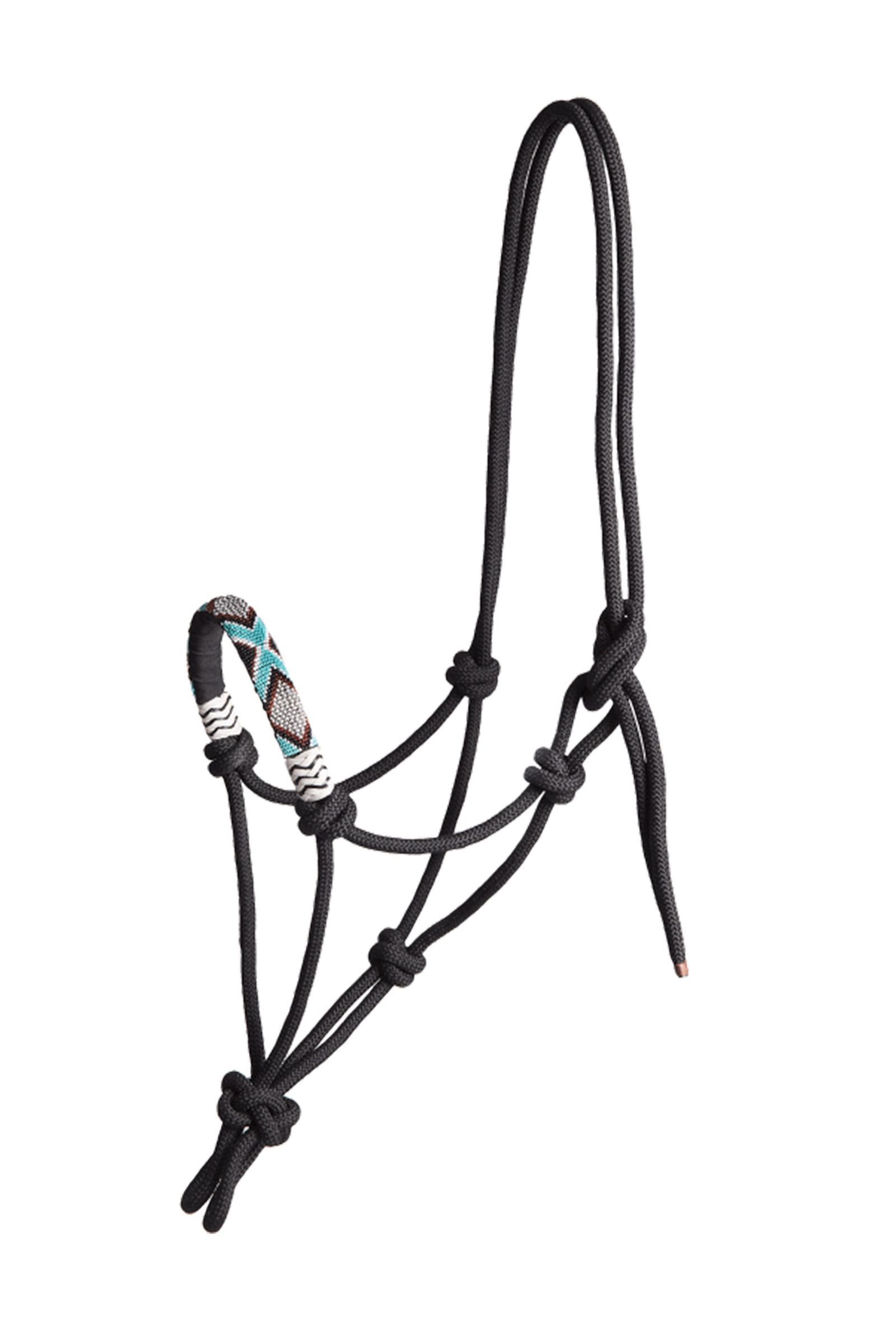 Black Waldhausen Pearl Knotenhalfter