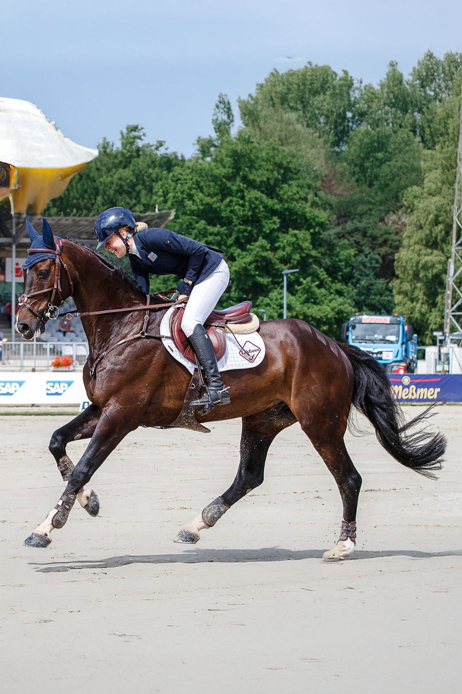 LeMieux CC Vielseitigkeitsschabracke aus Baumwolle