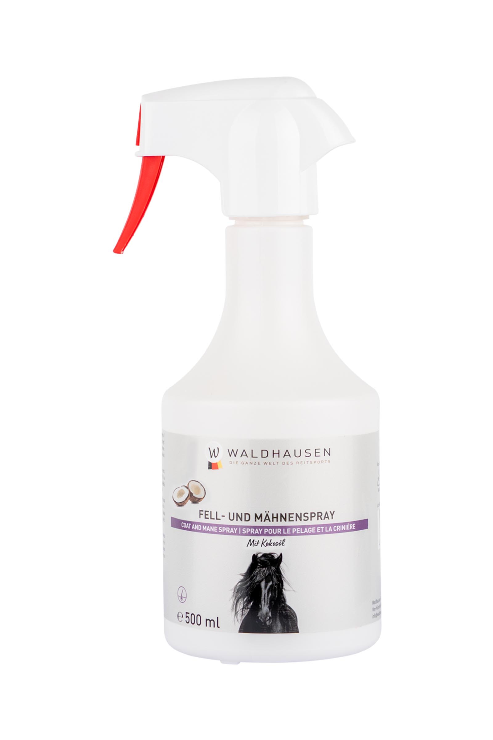 Waldhausen Coat & Mane Spray mit Kokos&ouml;l, 500 ml