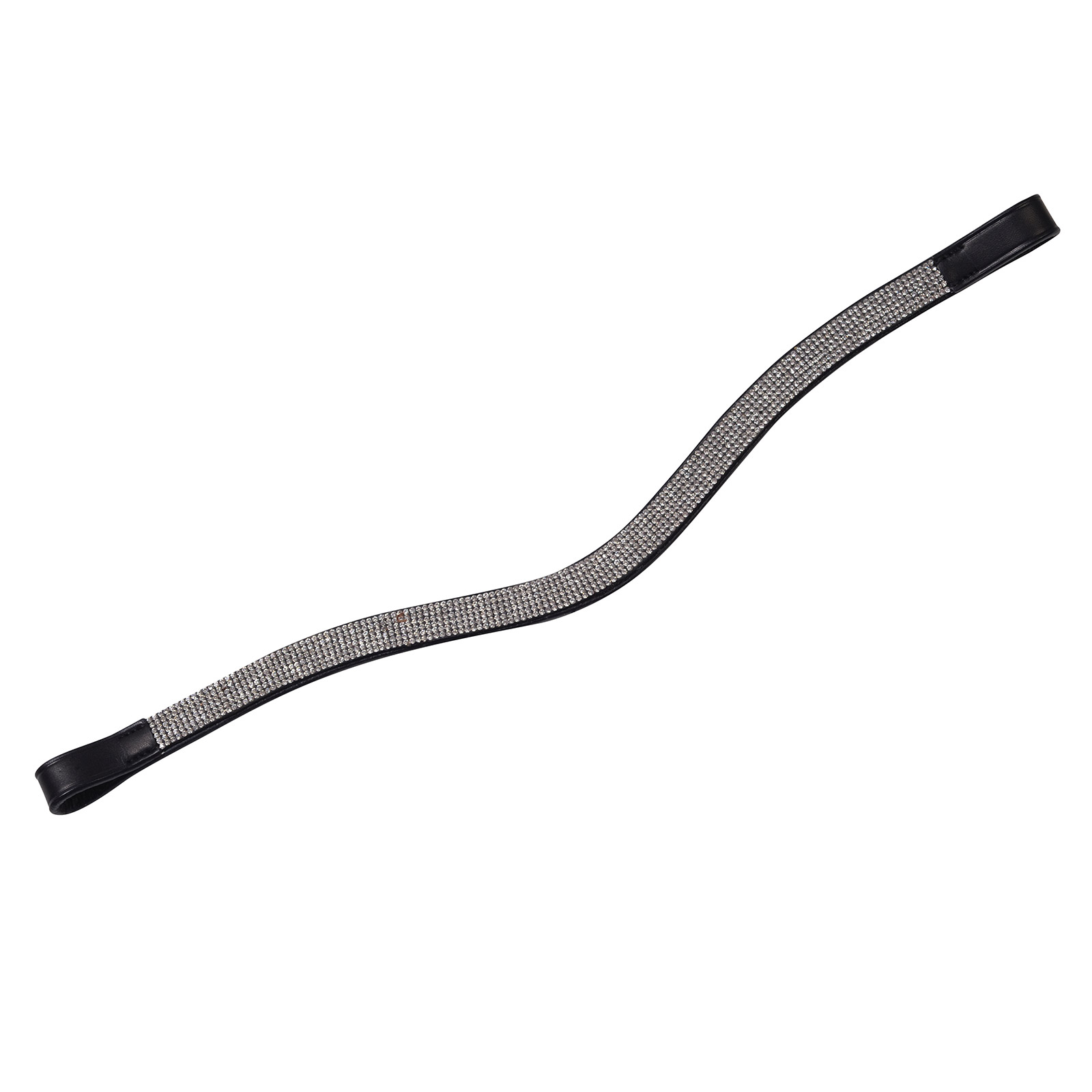 Collegiate gebogener Silver Chain Stirnriemen