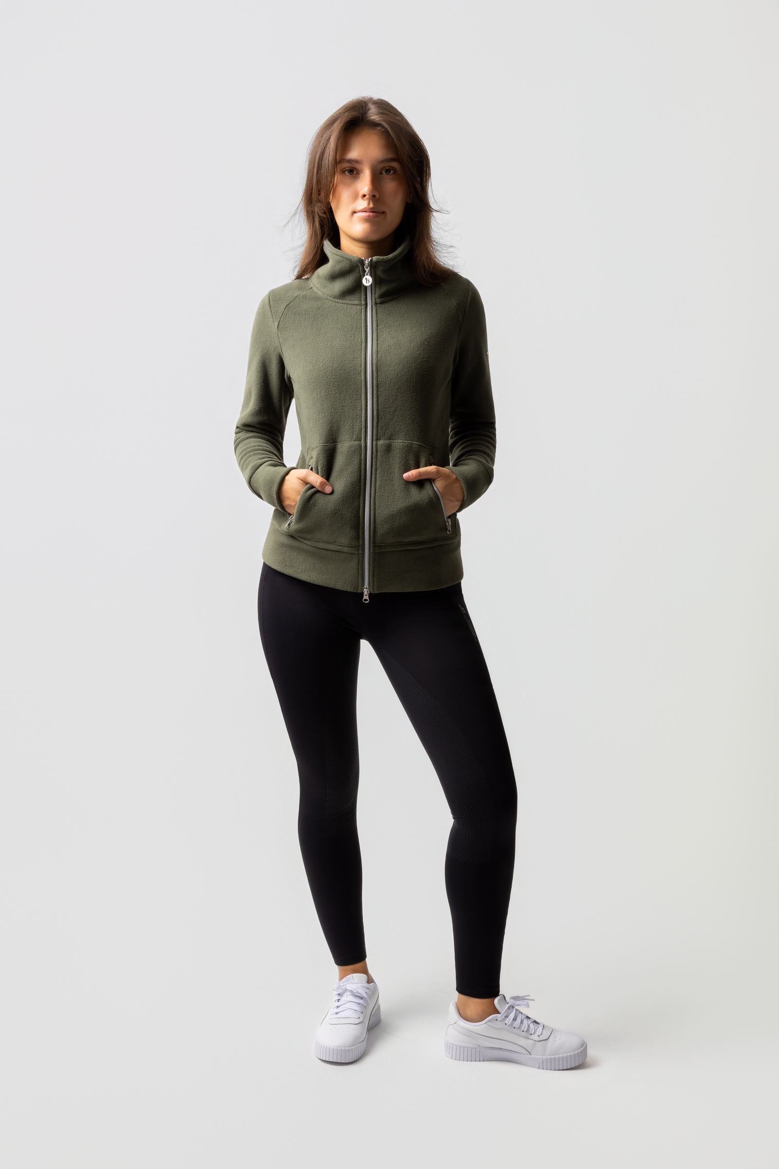 Horze Ellie Damen Fleece Reitjacke