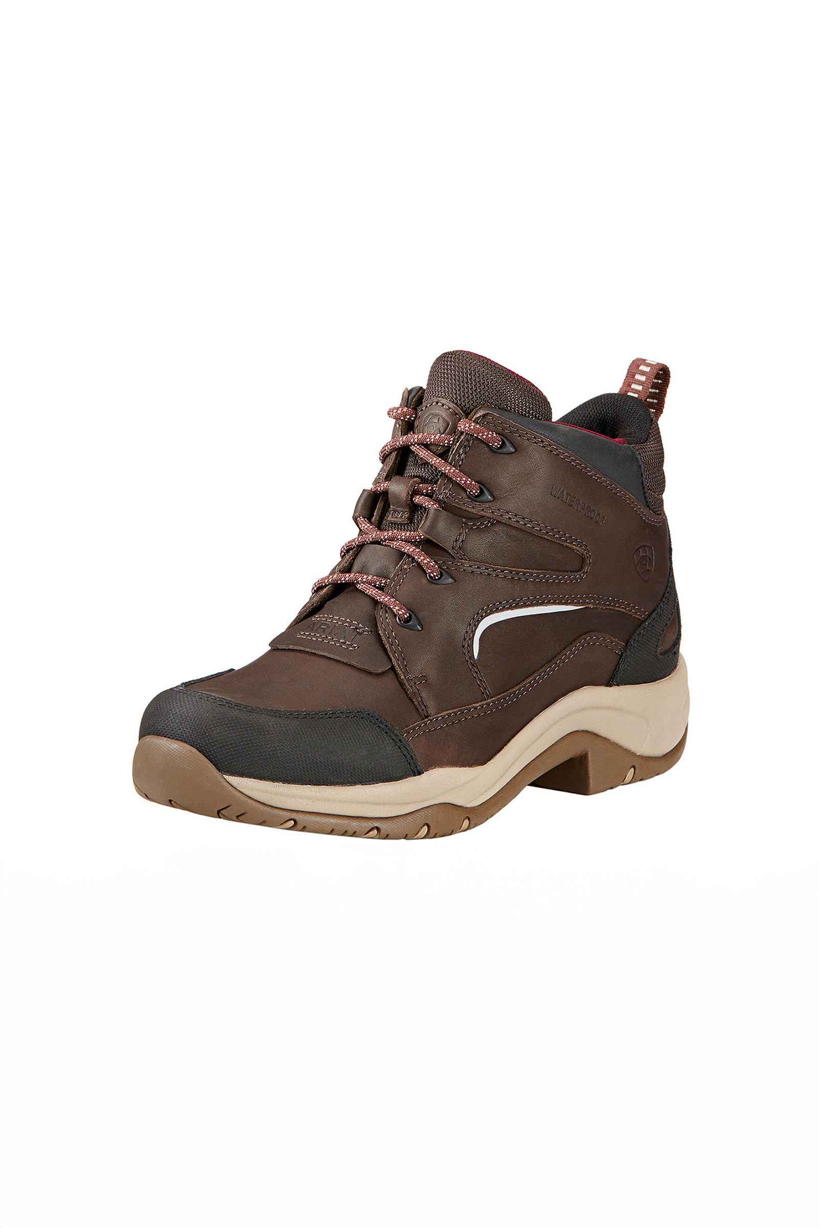 Brown Ariat Telluride II H20 Damen Halbstiefel