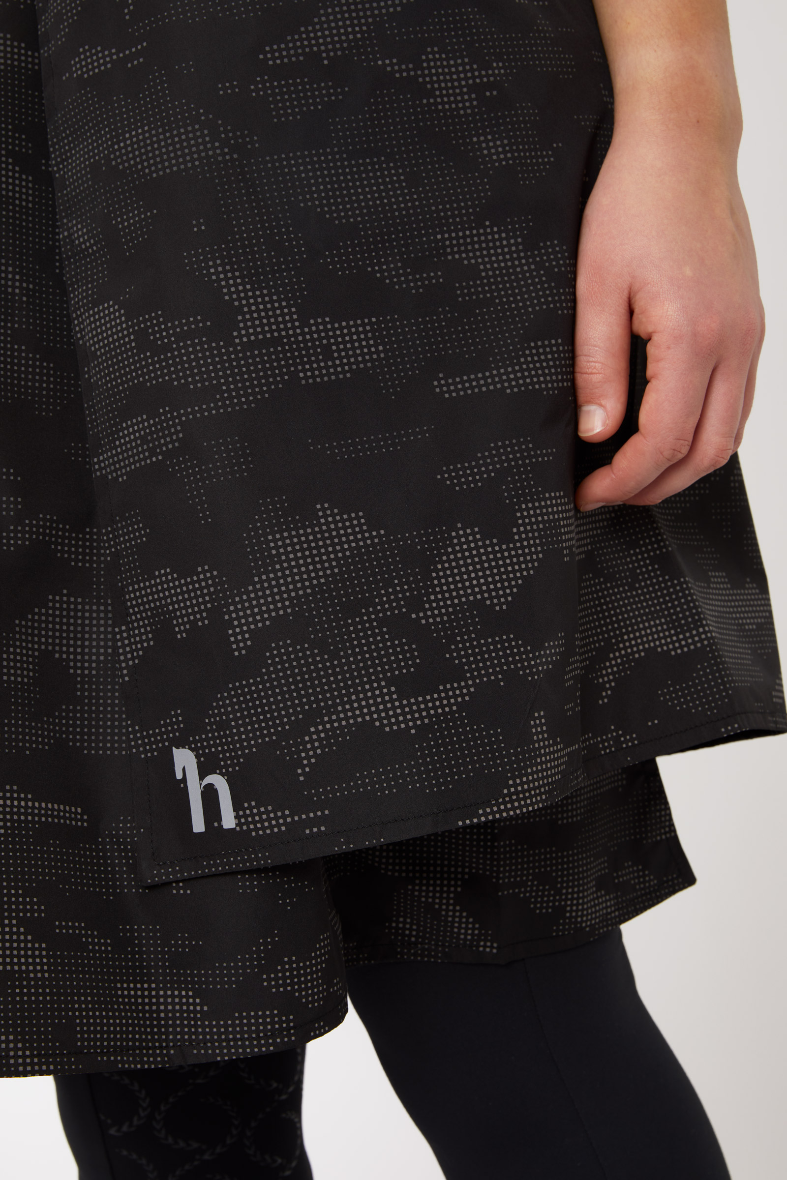 Horze Camo Luminox Reflektiernder Regenreitrock f&uuml;r Damen