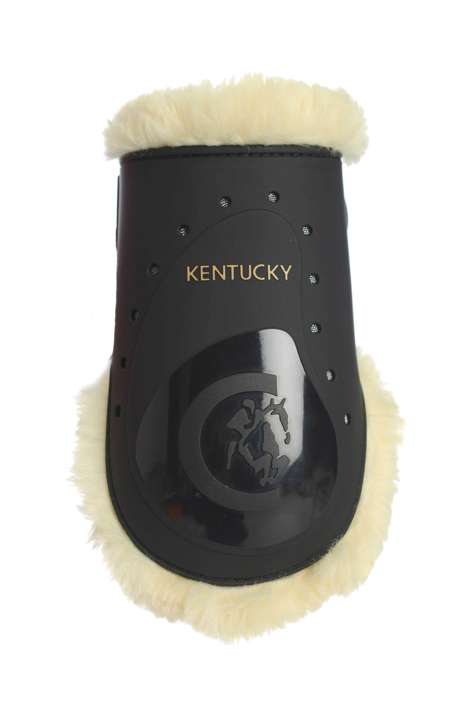 Kentucky Horsewear Lammfell Streichkappen, Elastik