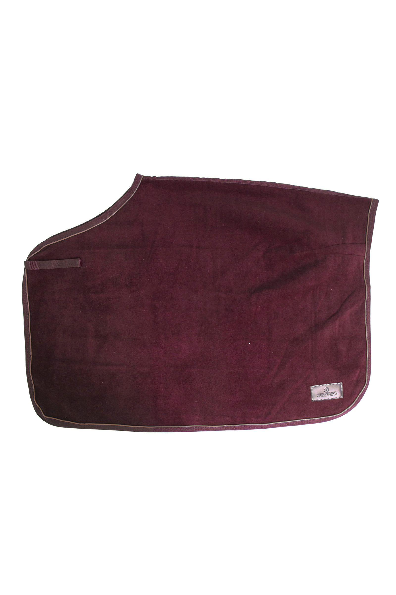 Burgundy Dark Red Kentucky Horsewear Heavy Fleece Nierendecke