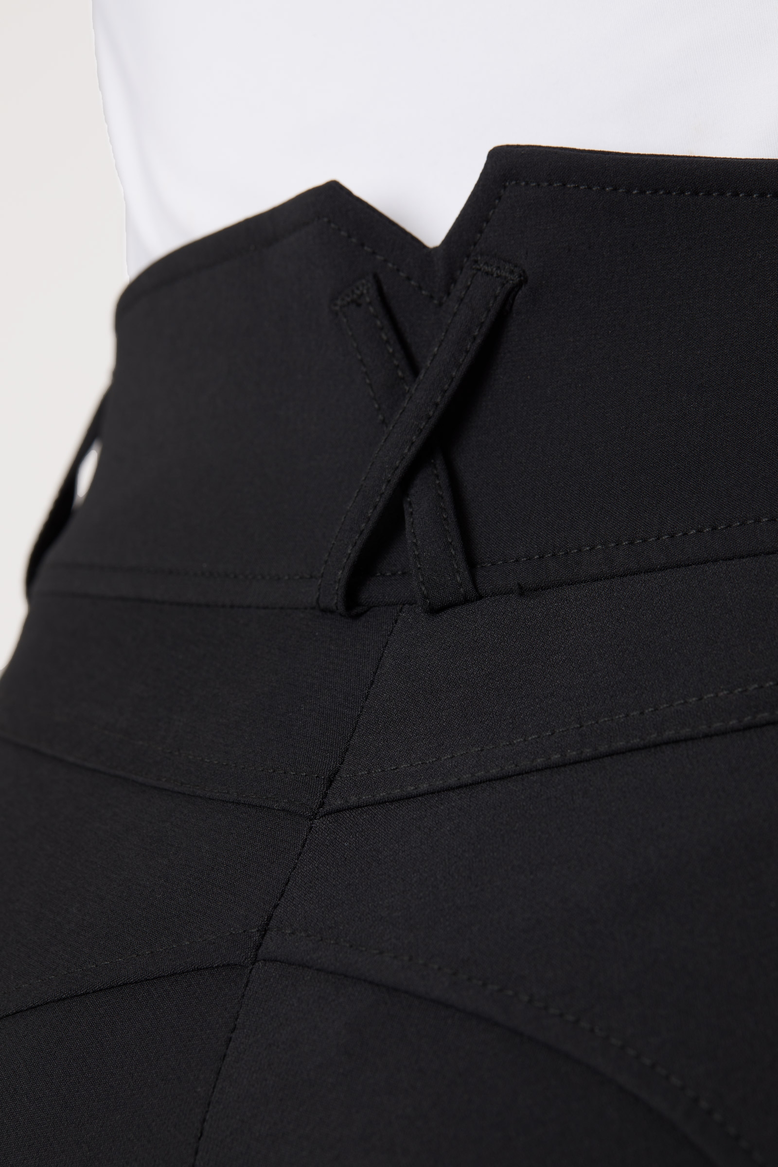 Horze Angelina Leichte Damen Stretch-Reithose mit Lederkniebesatz