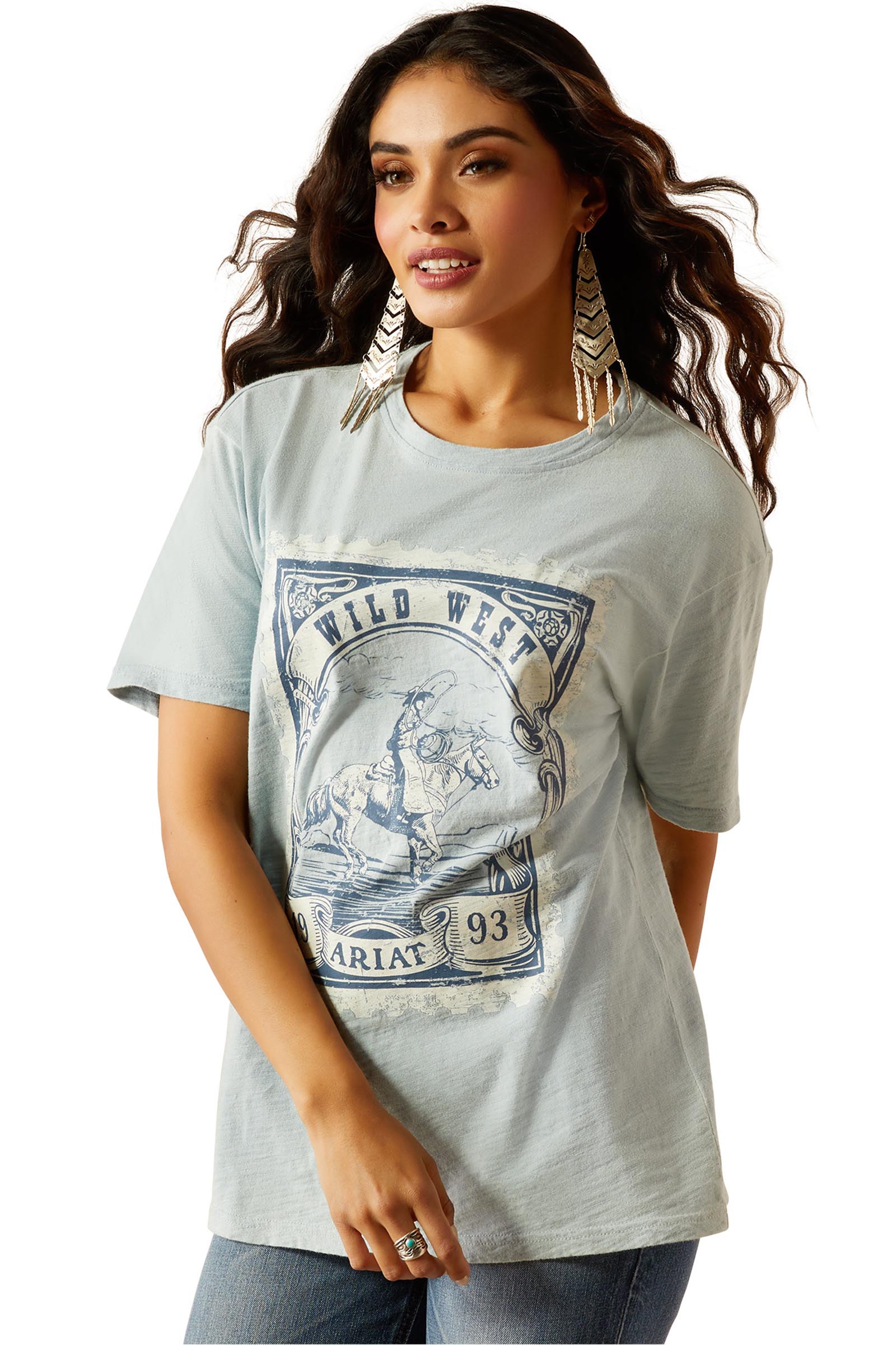 Ariat Wild West Stamp Damen T-Shirt
