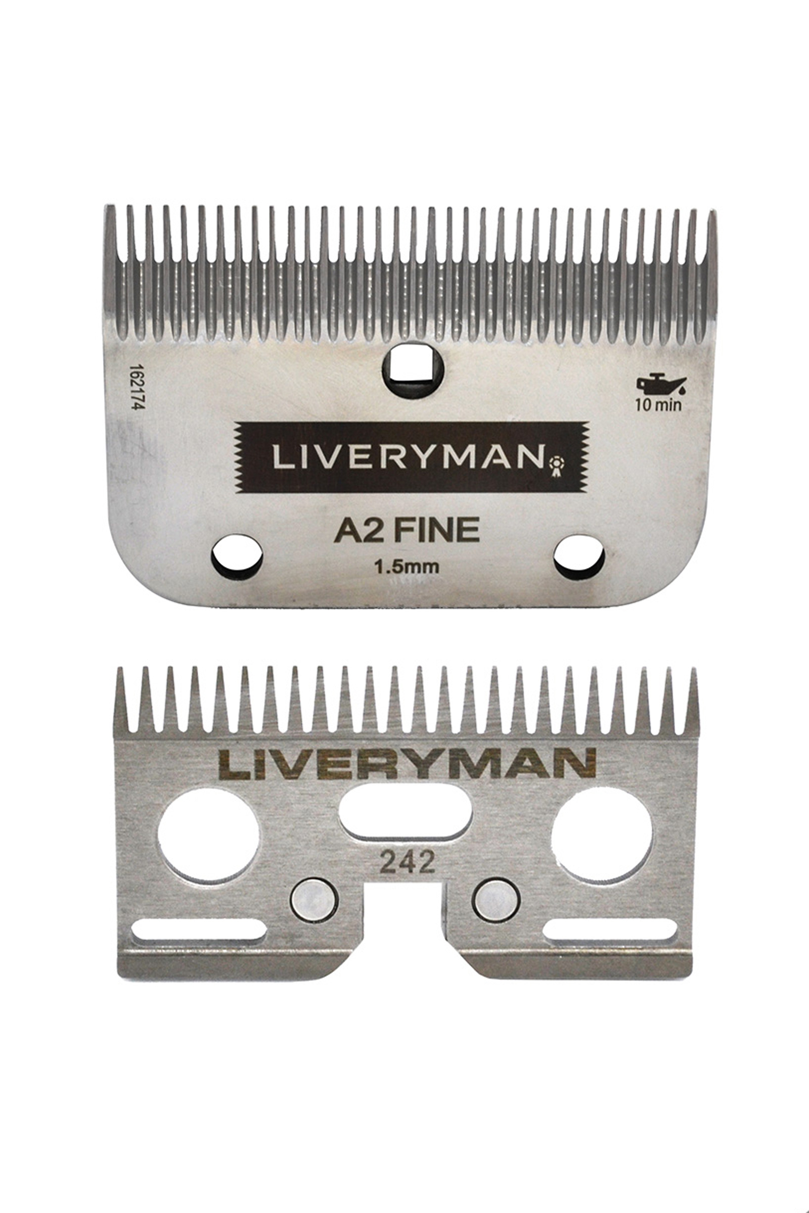 Liveryman A2 Klingen-Set Cutter & Comb Fein, 1.5 mm