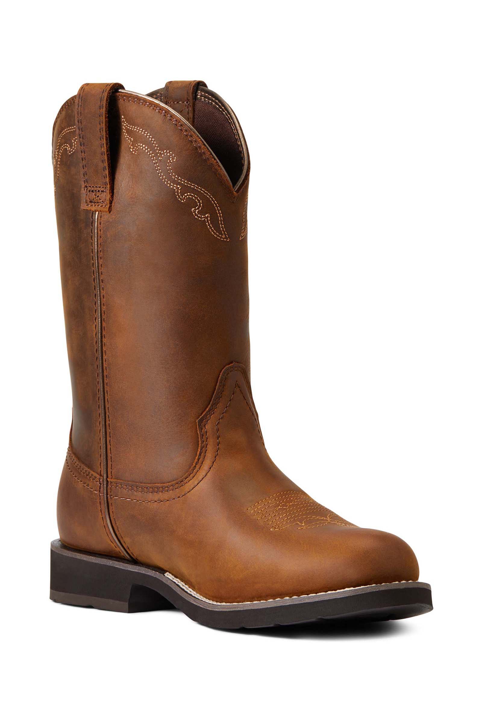 Ariat Delilah Round Toe H2O Damen wasserdichte Westernstiefel