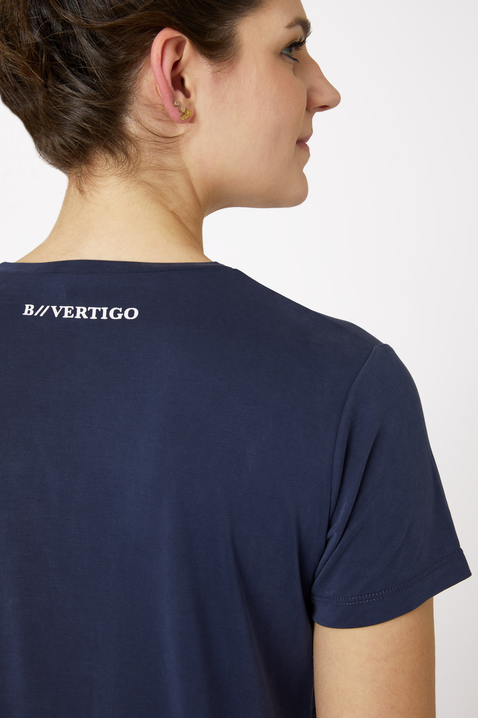 B Vertigo Daniele Damen‑T-Shirt mit kurzen &Auml;rmeln und k&uuml;hlendem Effekt