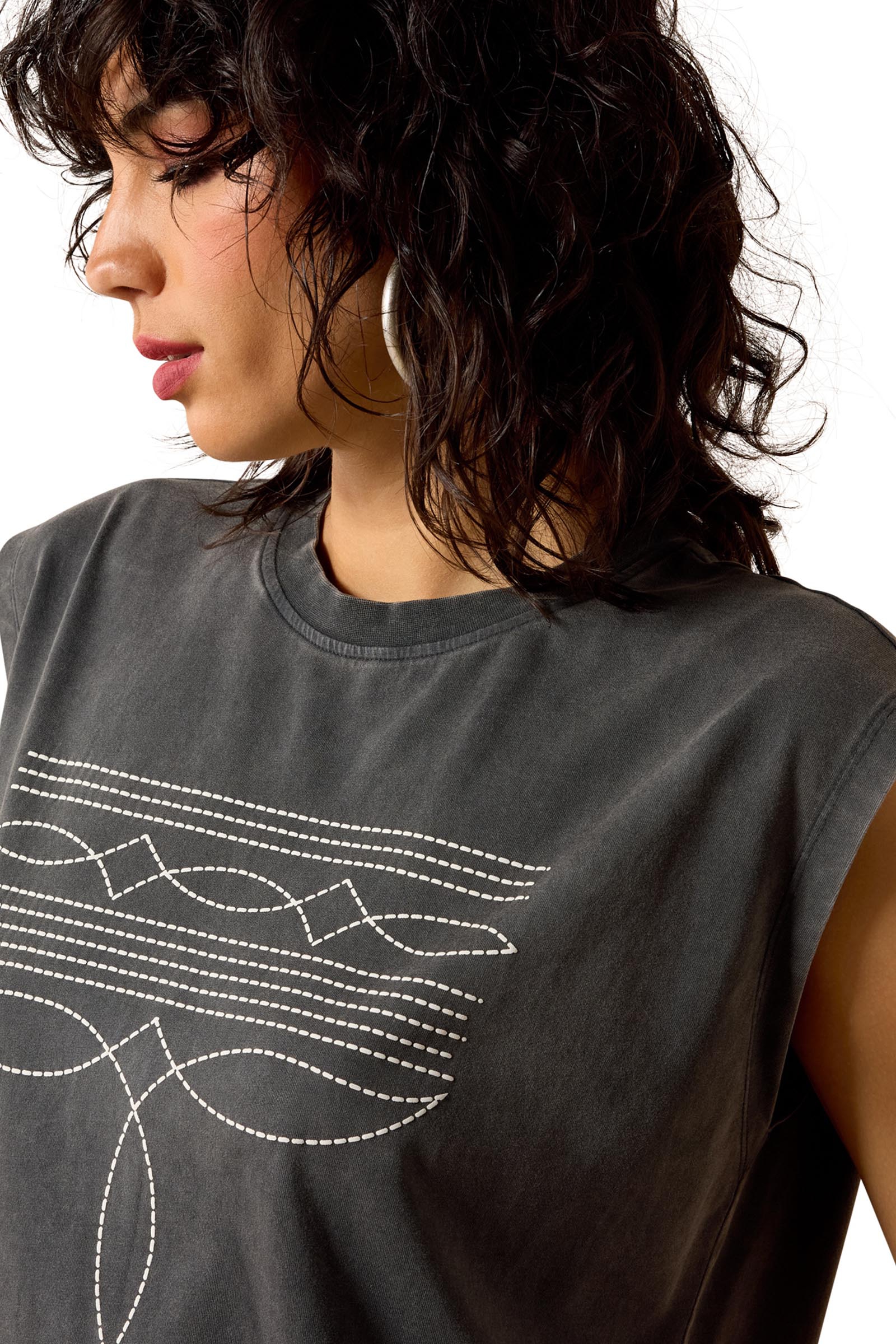 Ariat Damen Dallas Cropped T-Shirt